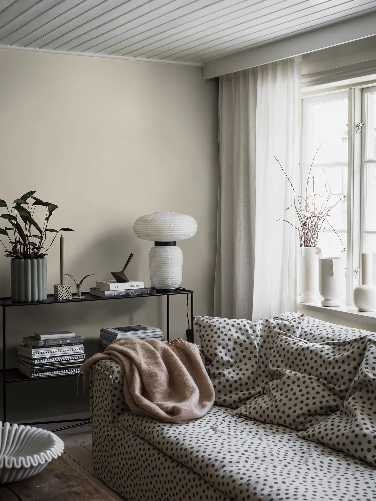 Tapeta strukturalna imitująca len LINEN - VANILLA LINEN waniliowy beż - Image 2