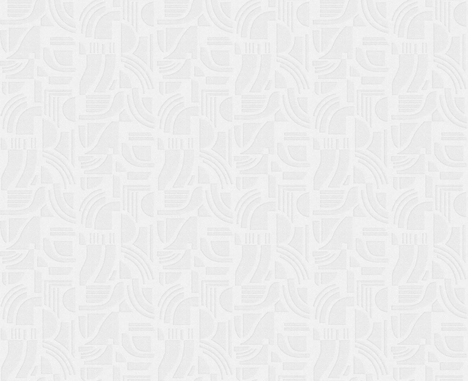 Tapeta tekstylna strukturalna z geometrycznym wzorem LINSOLITE - BLANC biały - Image 4