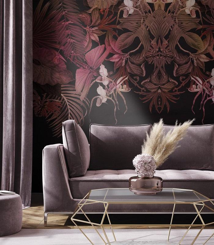 Tapeta TROPICAL COMPOSITION PINK - Image 2