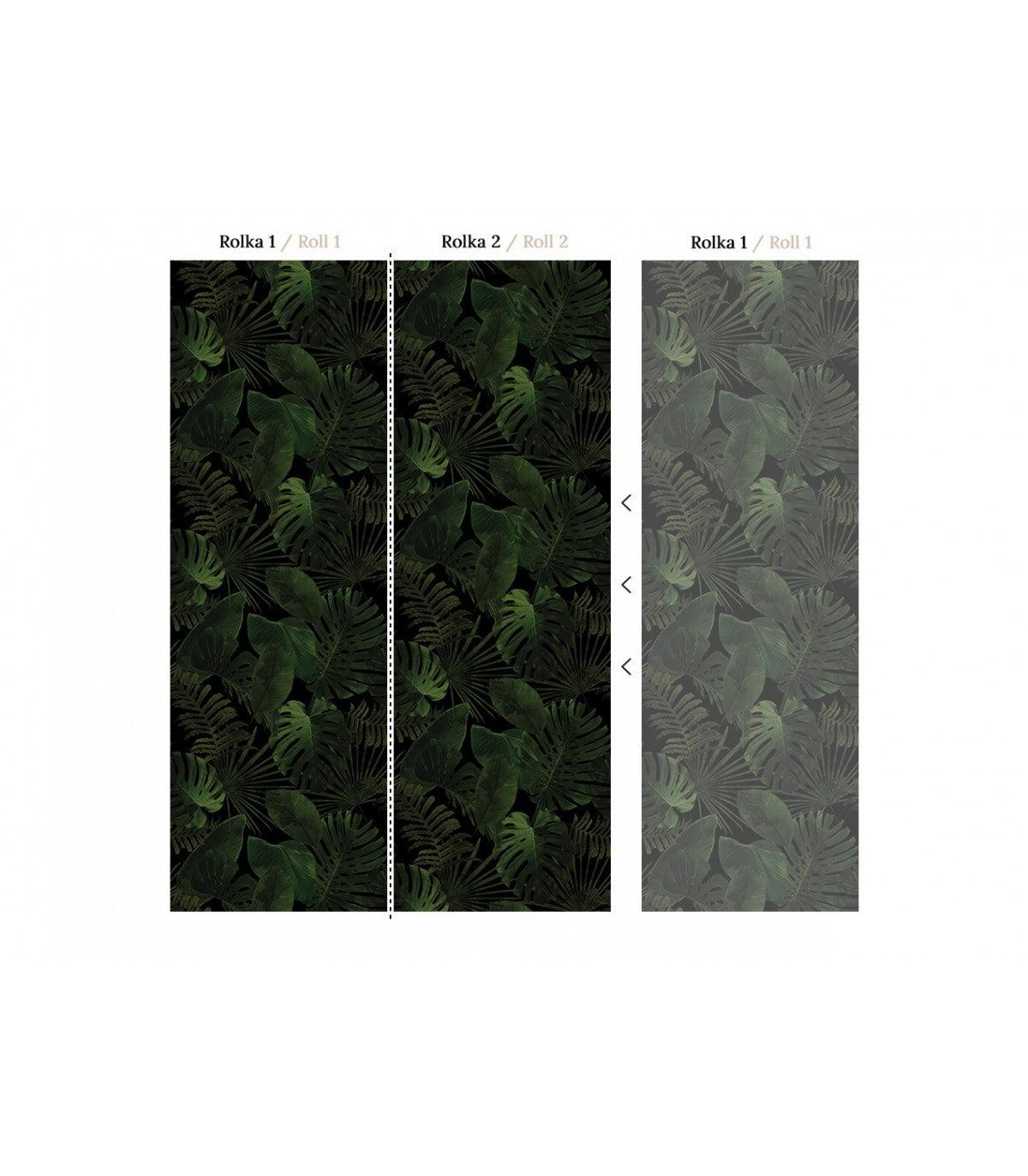 Tapeta TROPICAL FOREST DARK - Image 6