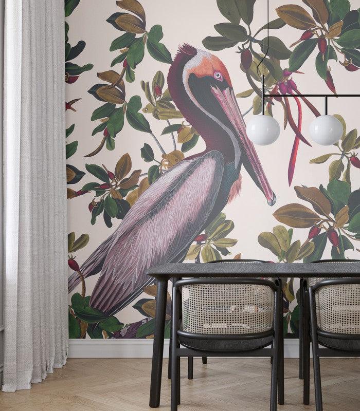 Tapeta VINTAGE PELICANS