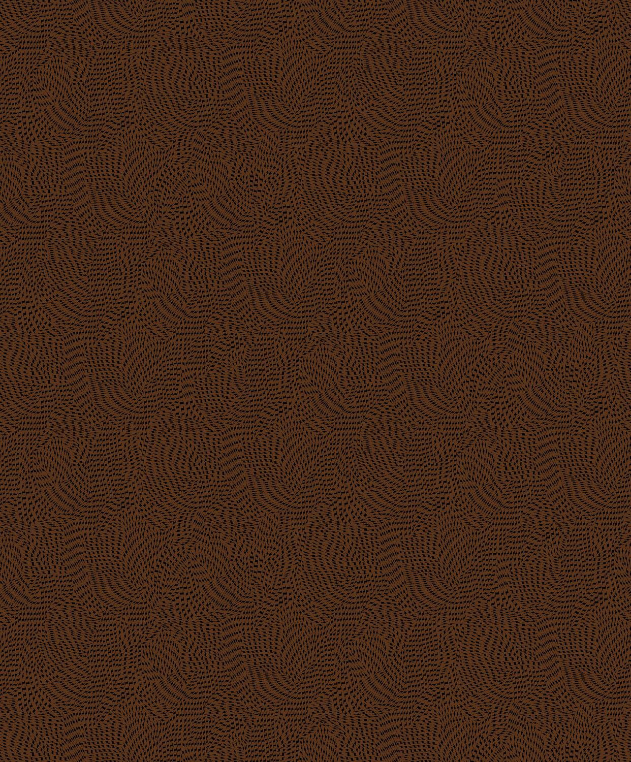 Tapeta z abstrakcyjnym wzorem PASSY - TERRACOTTA/NOIR terakota z czarnym - Image 3