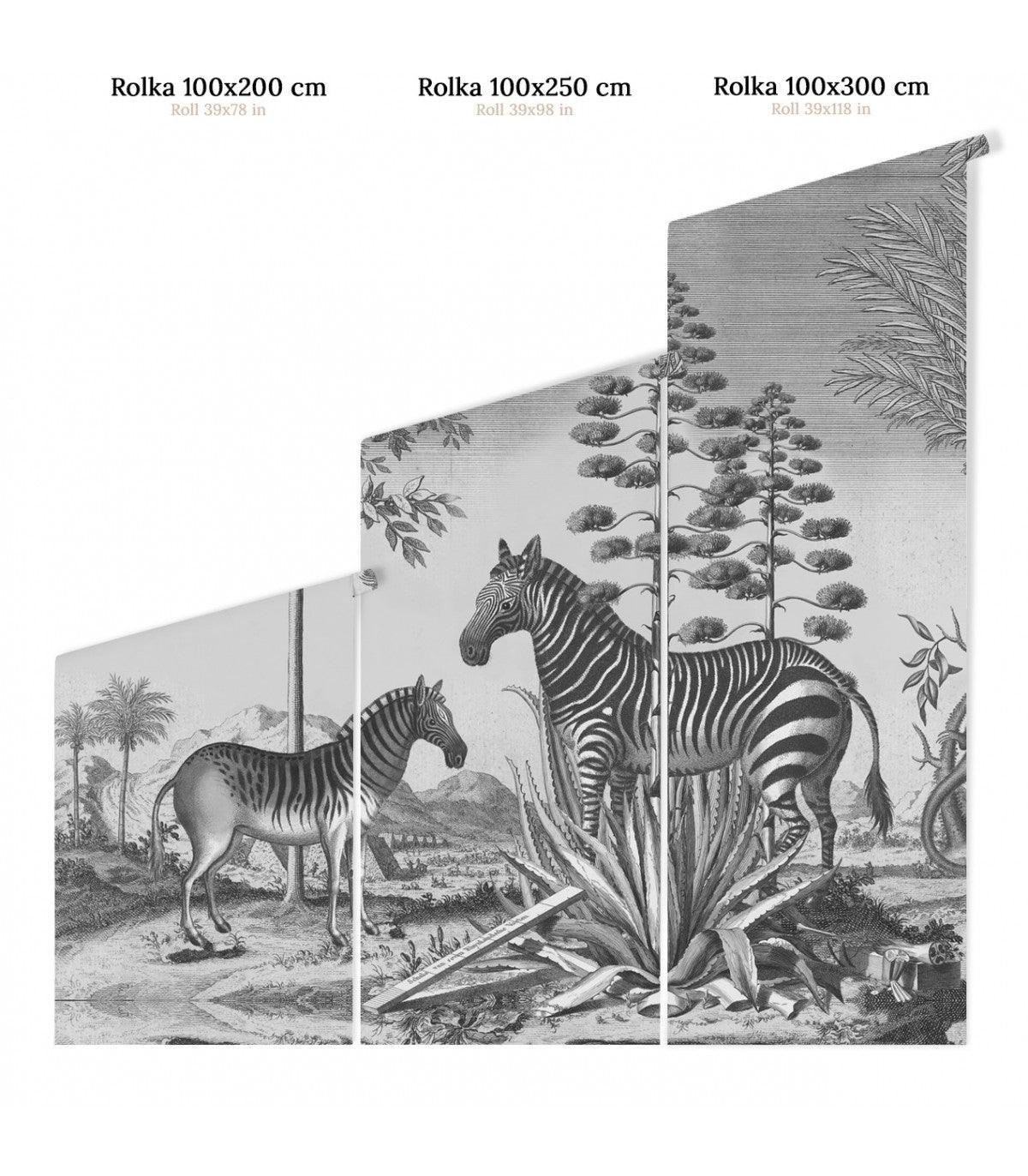 Tapeta ZEBRA ON AGAVE - Image 3