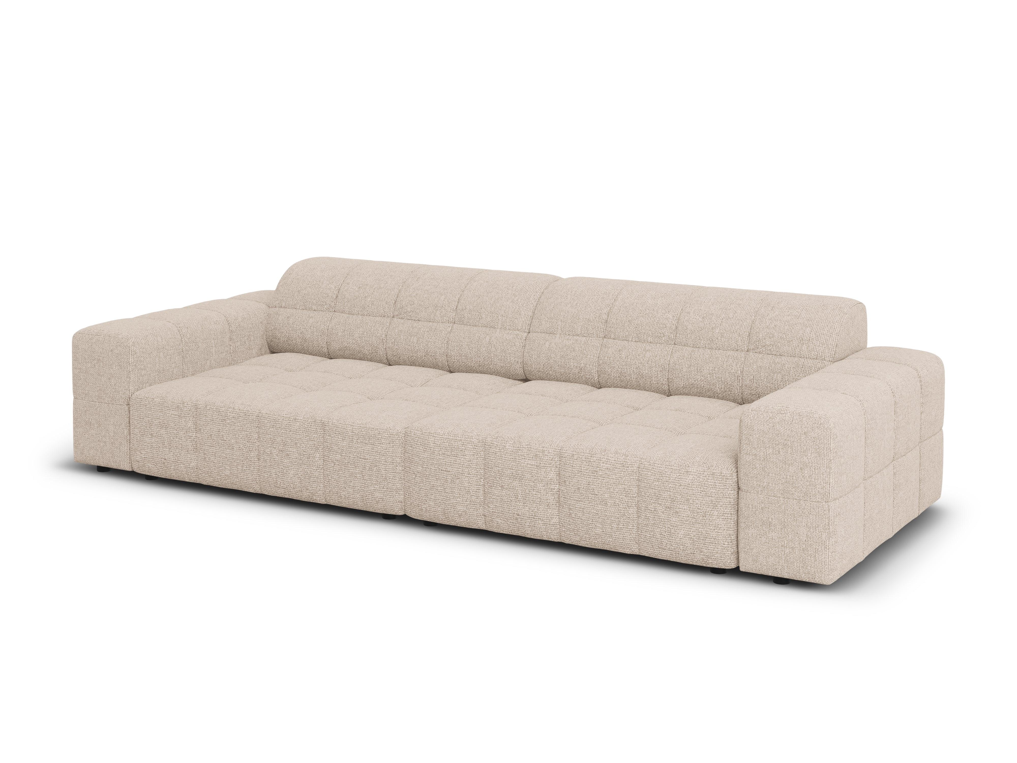 Sofa 4-osobowa CHICAGO beżowy szenil - Image 4