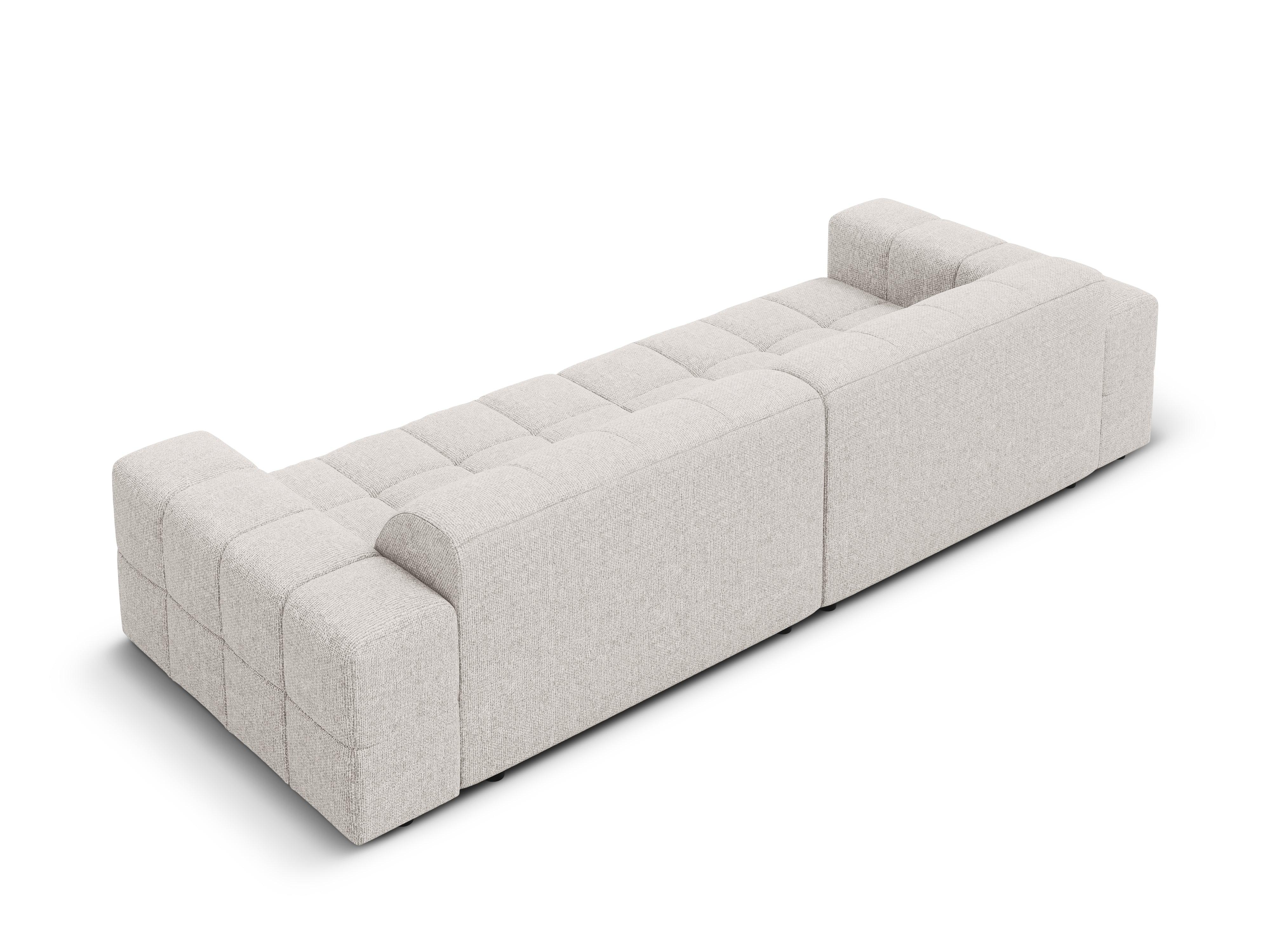 Sofa 4-osobowa CHICAGO jasnoszary szenil - Image 5