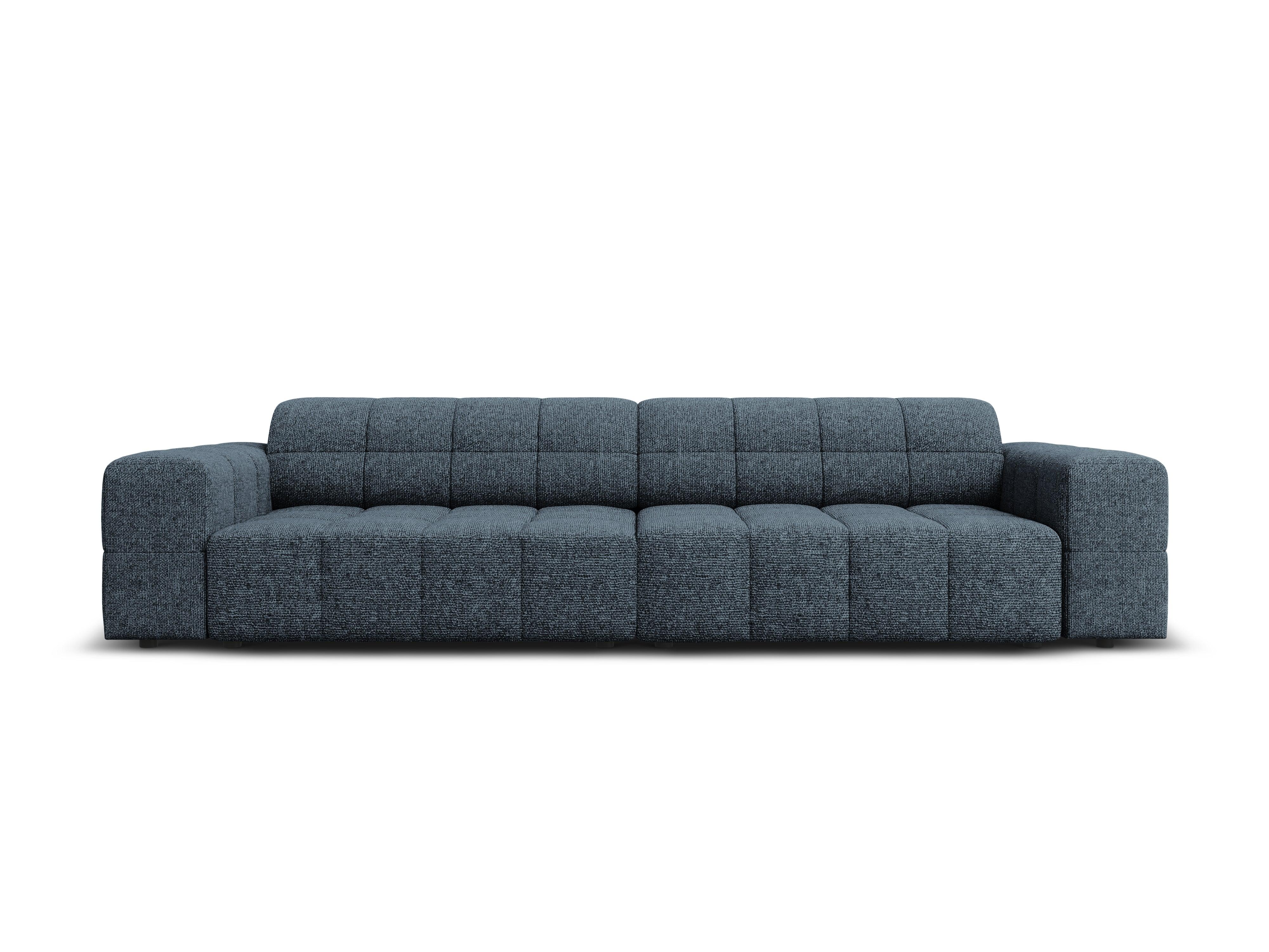 Sofa 4-osobowa CHICAGO niebieski szenil - Image 3