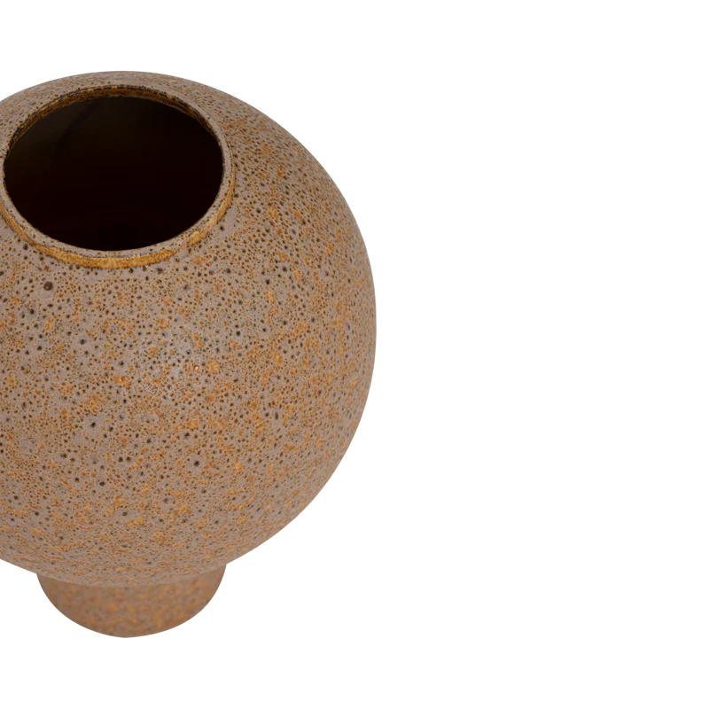 Wazon ceramiczny AMANZI brązowy - Image 4
