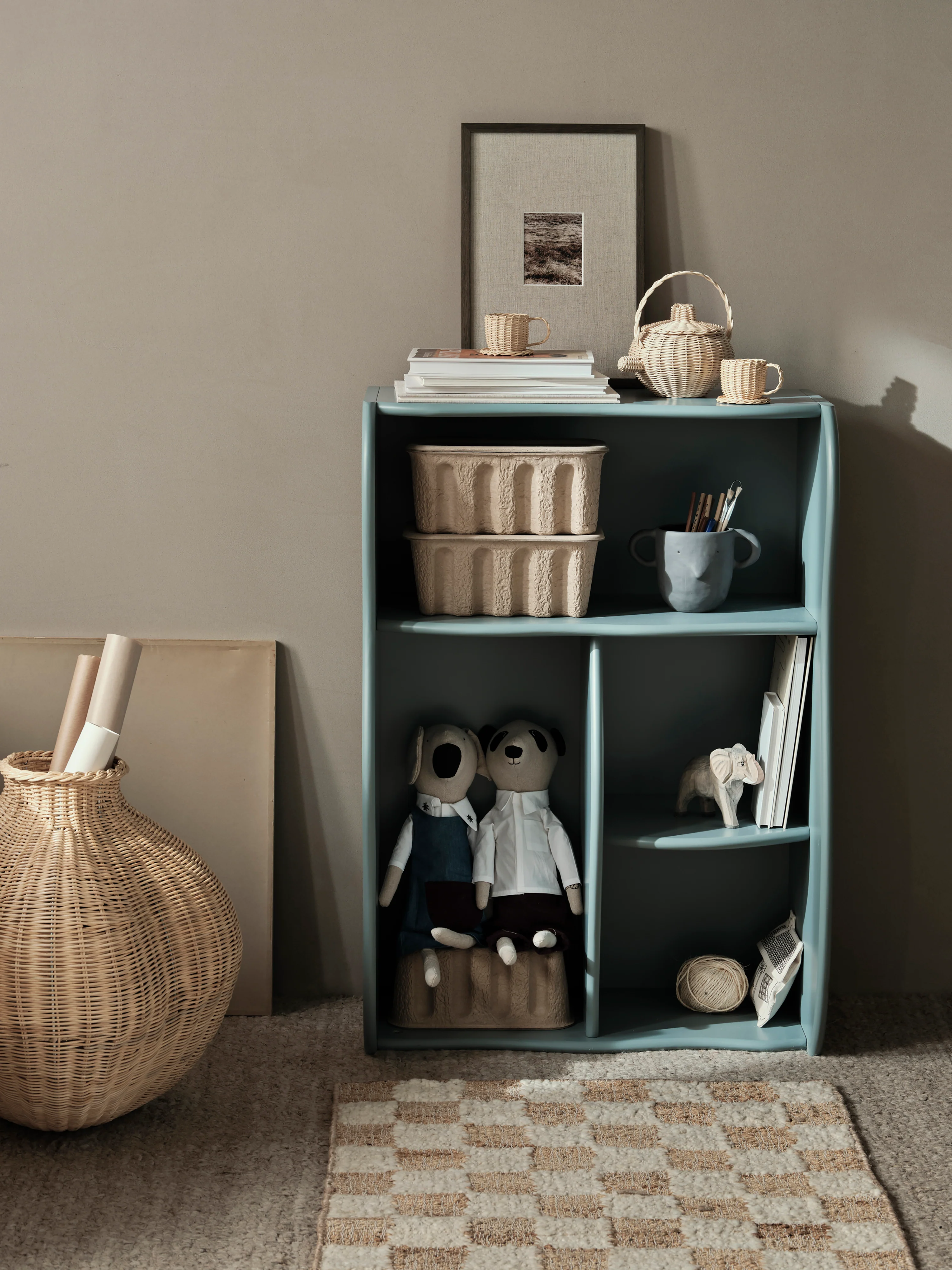 Wazon BOLA pleciony rattan - Image 4