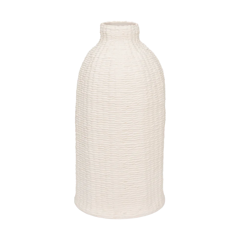 Wazon ceramiczny ALUKA złamana biel