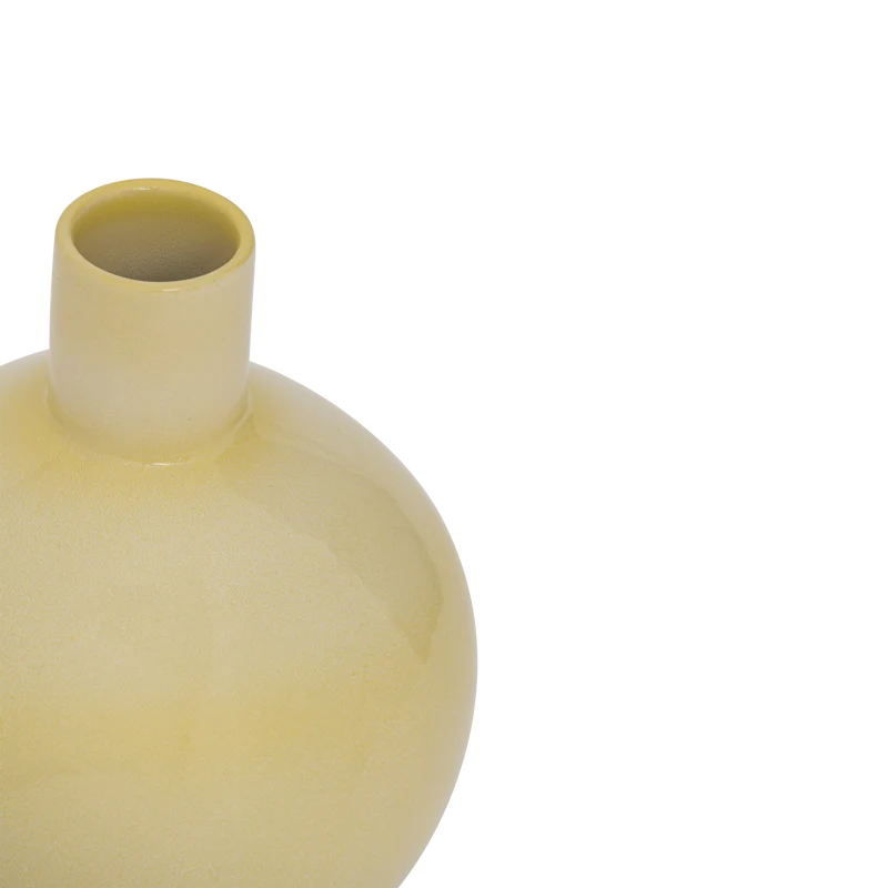 Wazon ceramiczny COSTA bladożółty - Image 3