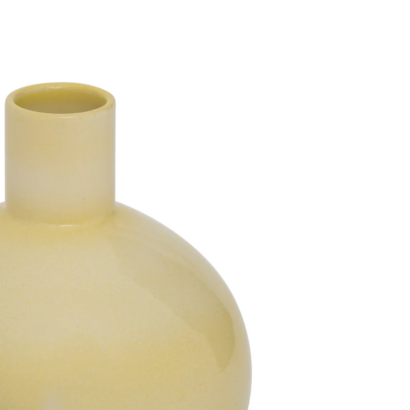 Wazon ceramiczny COSTA bladożółty - Image 4