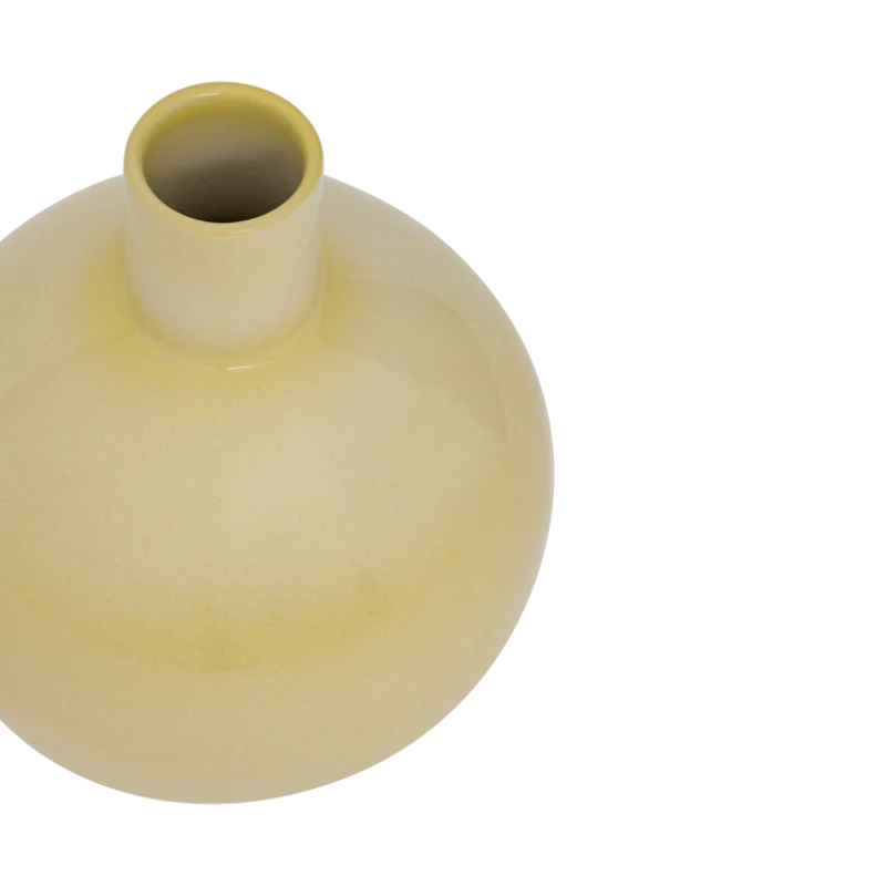 Wazon ceramiczny COSTA bladożółty - Image 5
