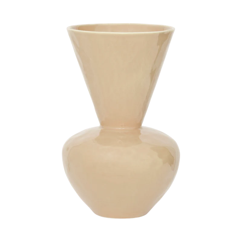 Wazon ceramiczny LANGA beżowy