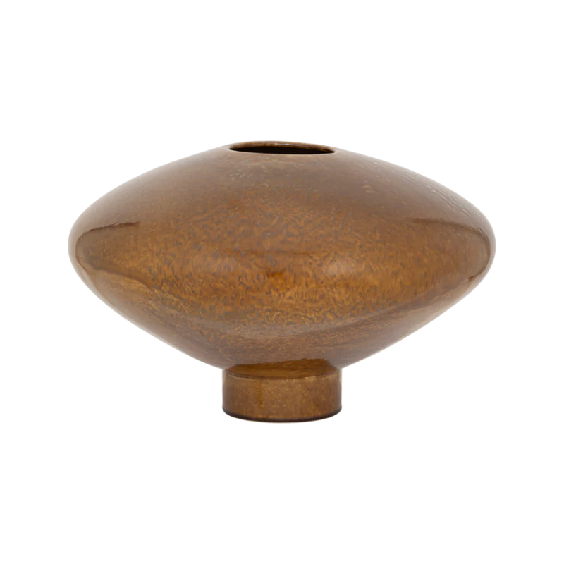 Wazon ceramiczny NALA brązowy