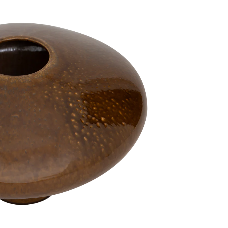 Wazon ceramiczny NALA brązowy - Image 4