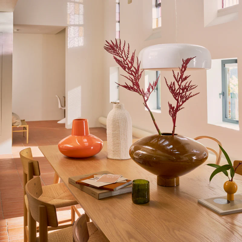 Wazon ceramiczny NALA brązowy - Image 6