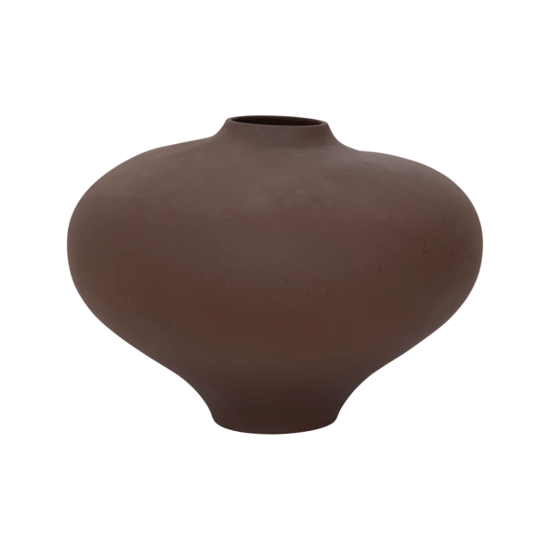 Wazon ceramiczny NOMSA brązowy - Image 3