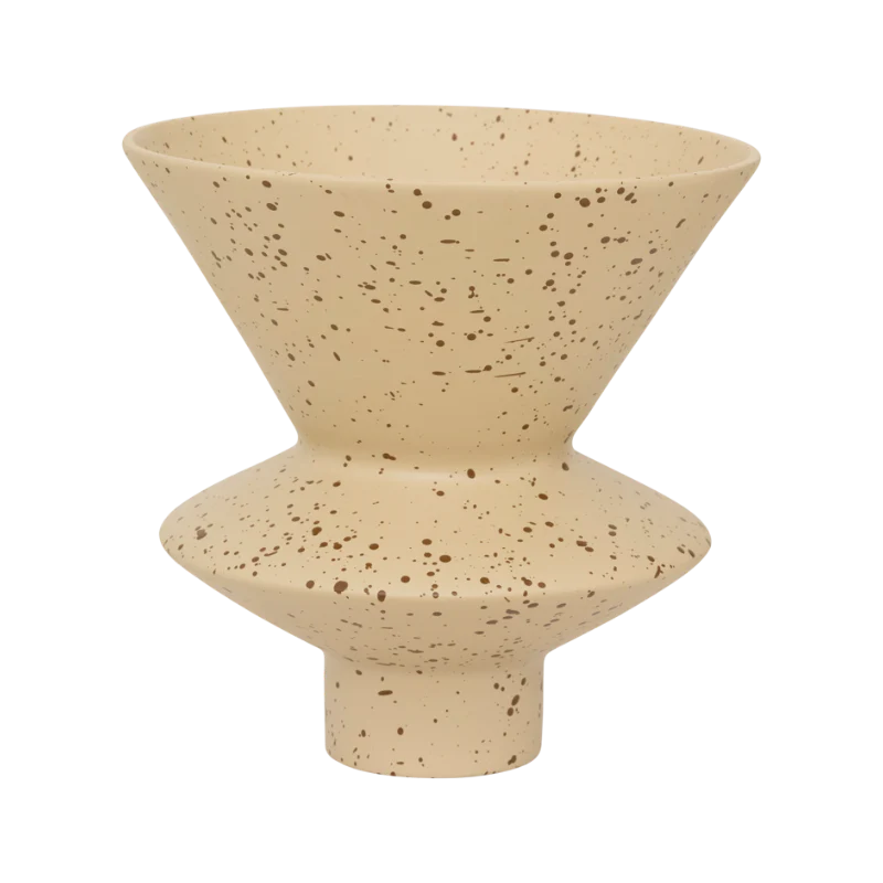 Wazon ceramiczny THANDI beżowy