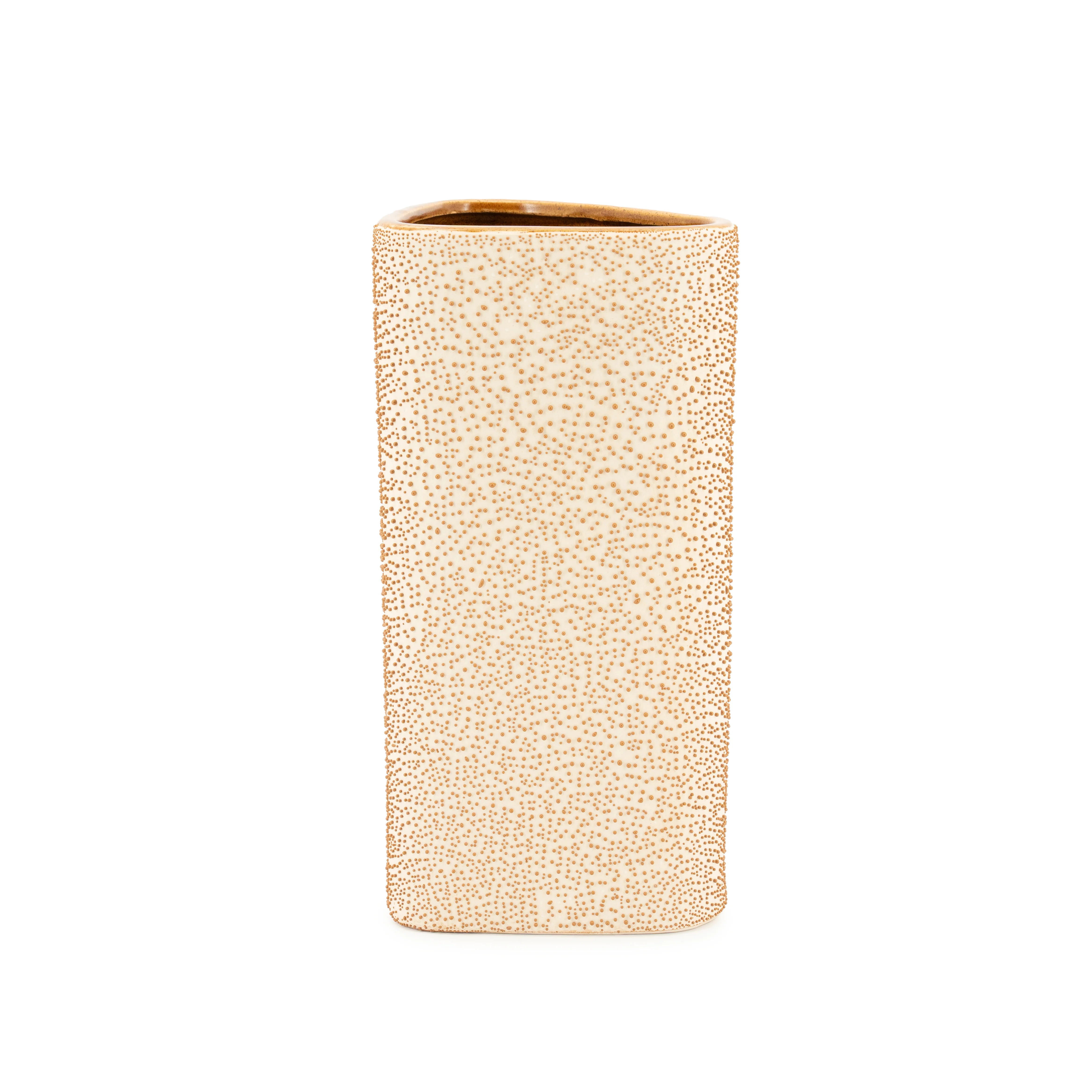 Wazon DOTANGLE żółta ceramika - Image 8
