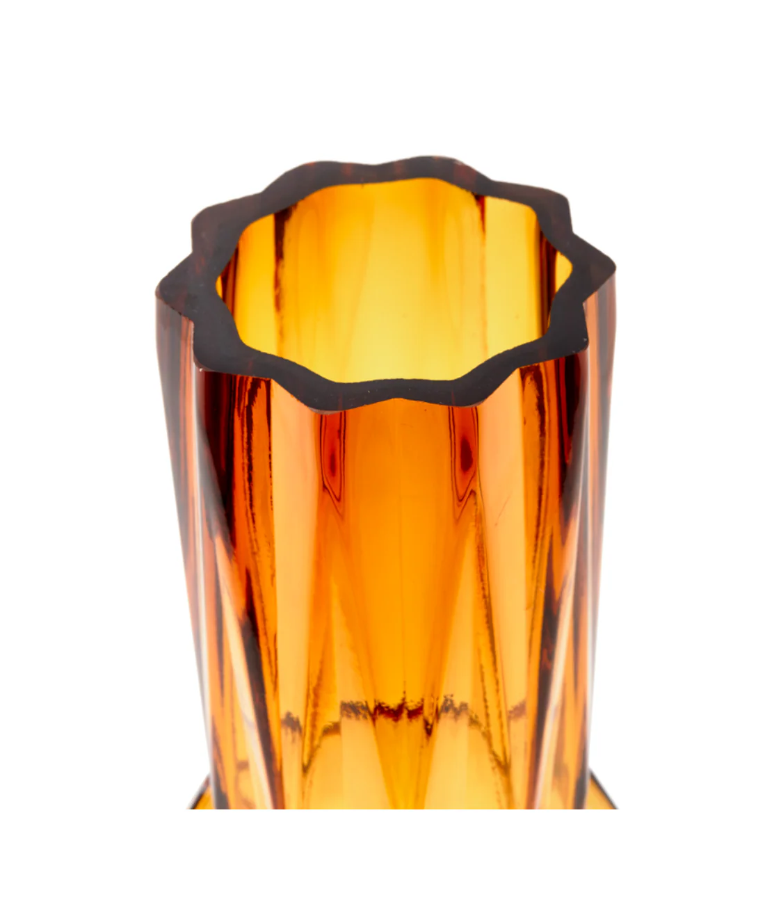 Wazon FOLDS GLASS bursztynowy - Image 10