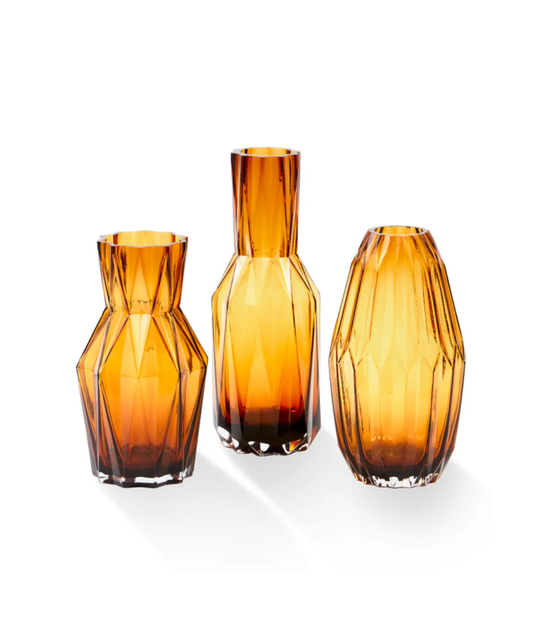 Wazon FOLDS GLASS bursztynowy - Image 12