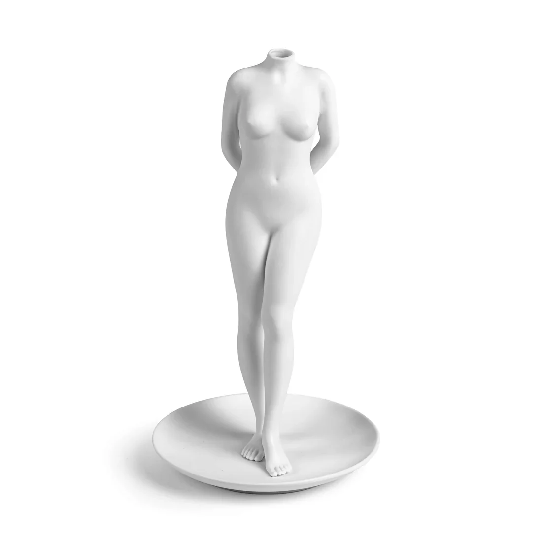 Wazon LA TIMIDA biała porcelana