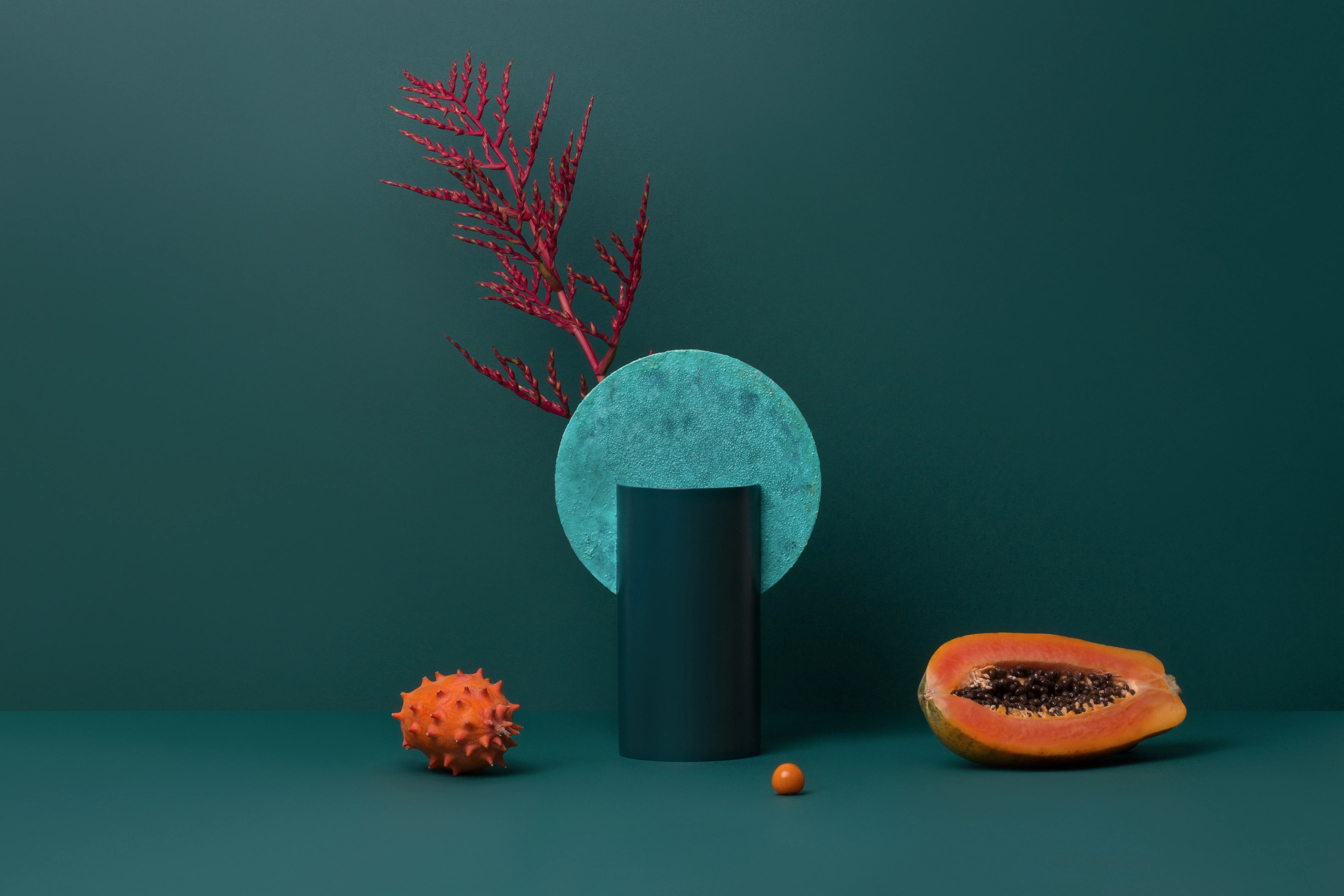 Wazon MALEVICH - NUMBERED EDITION zielony z oksydowaną miedzią - Image 2