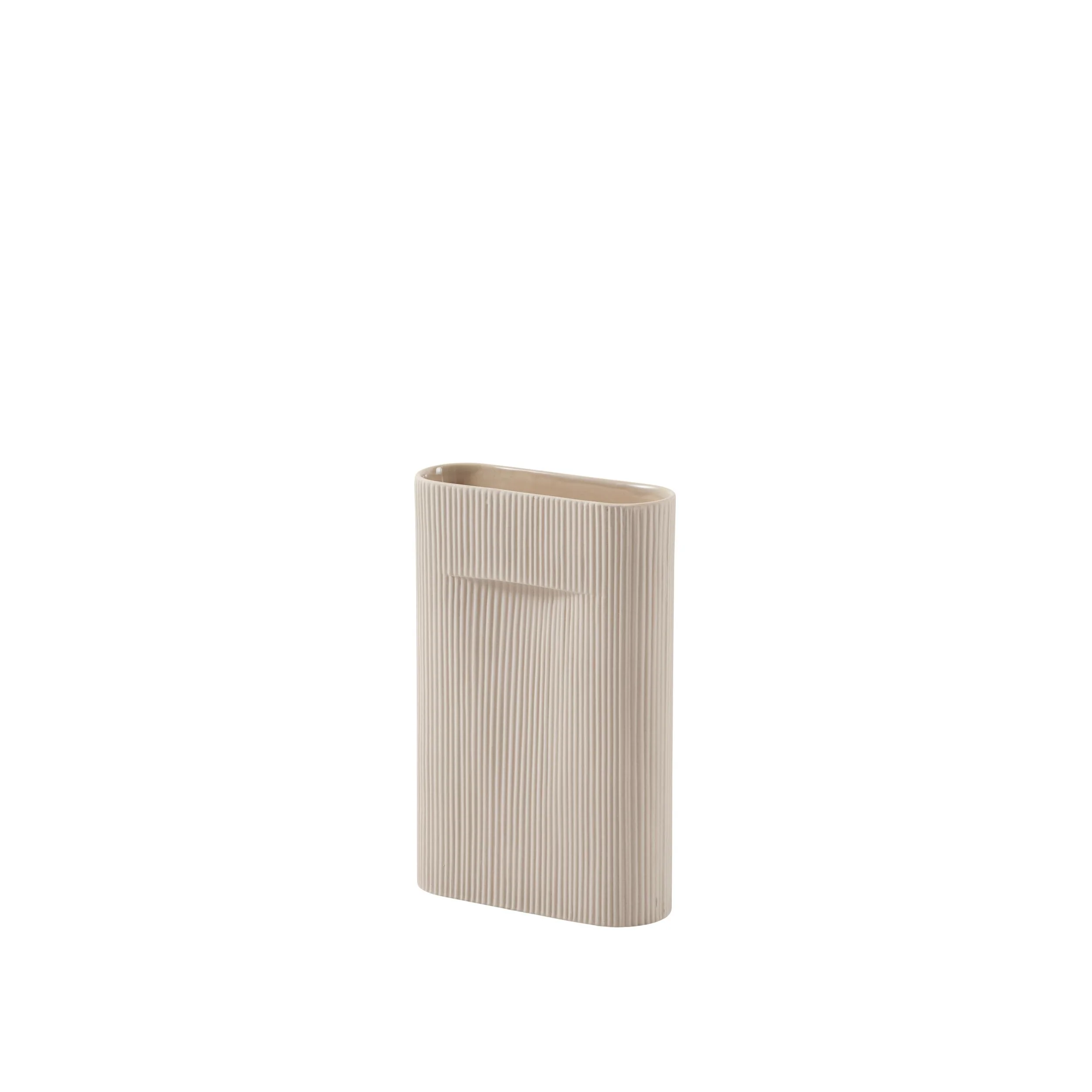 Wazon ceramiczny RIDGE beżowy - Image 17