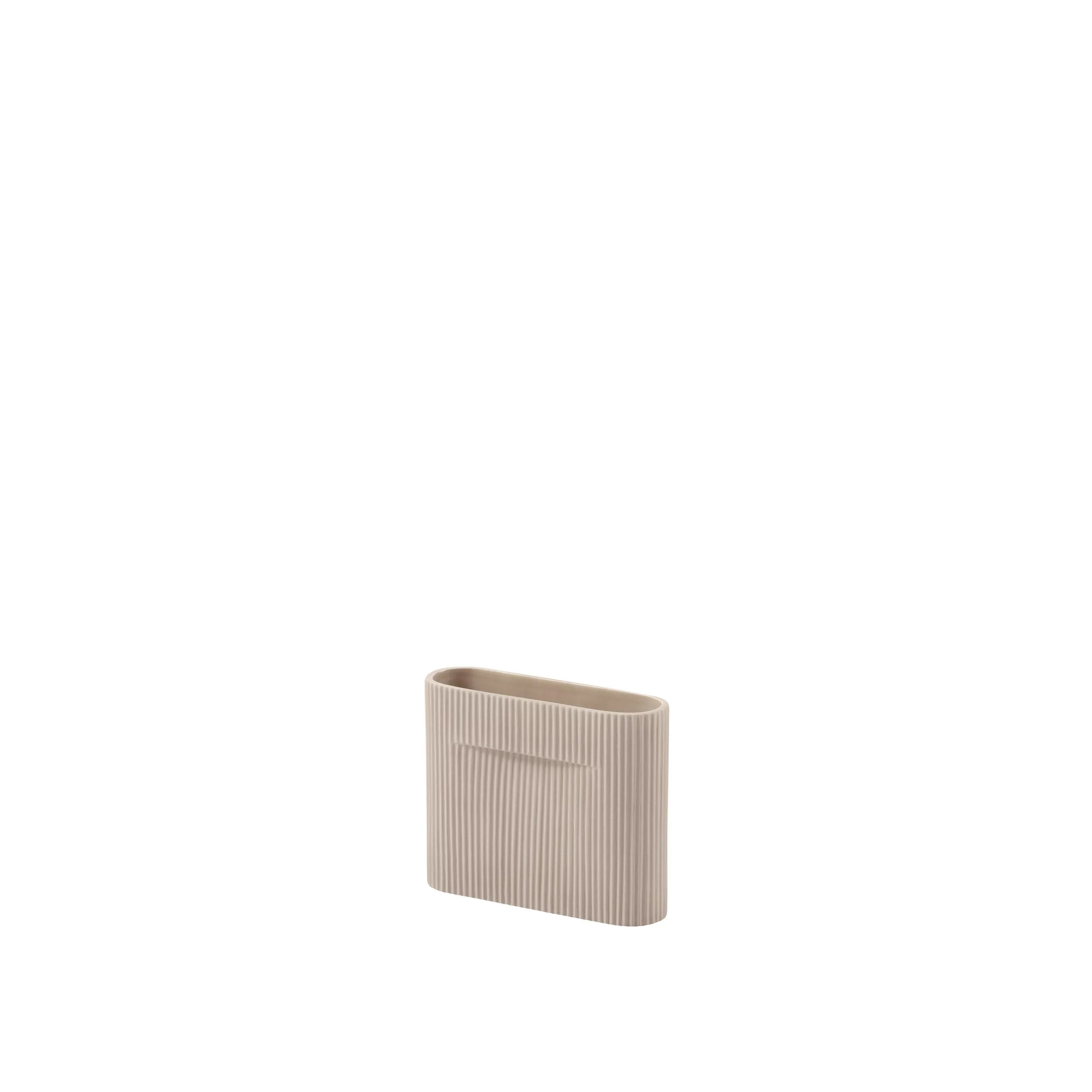 Wazon ceramiczny RIDGE beżowy - Image 6