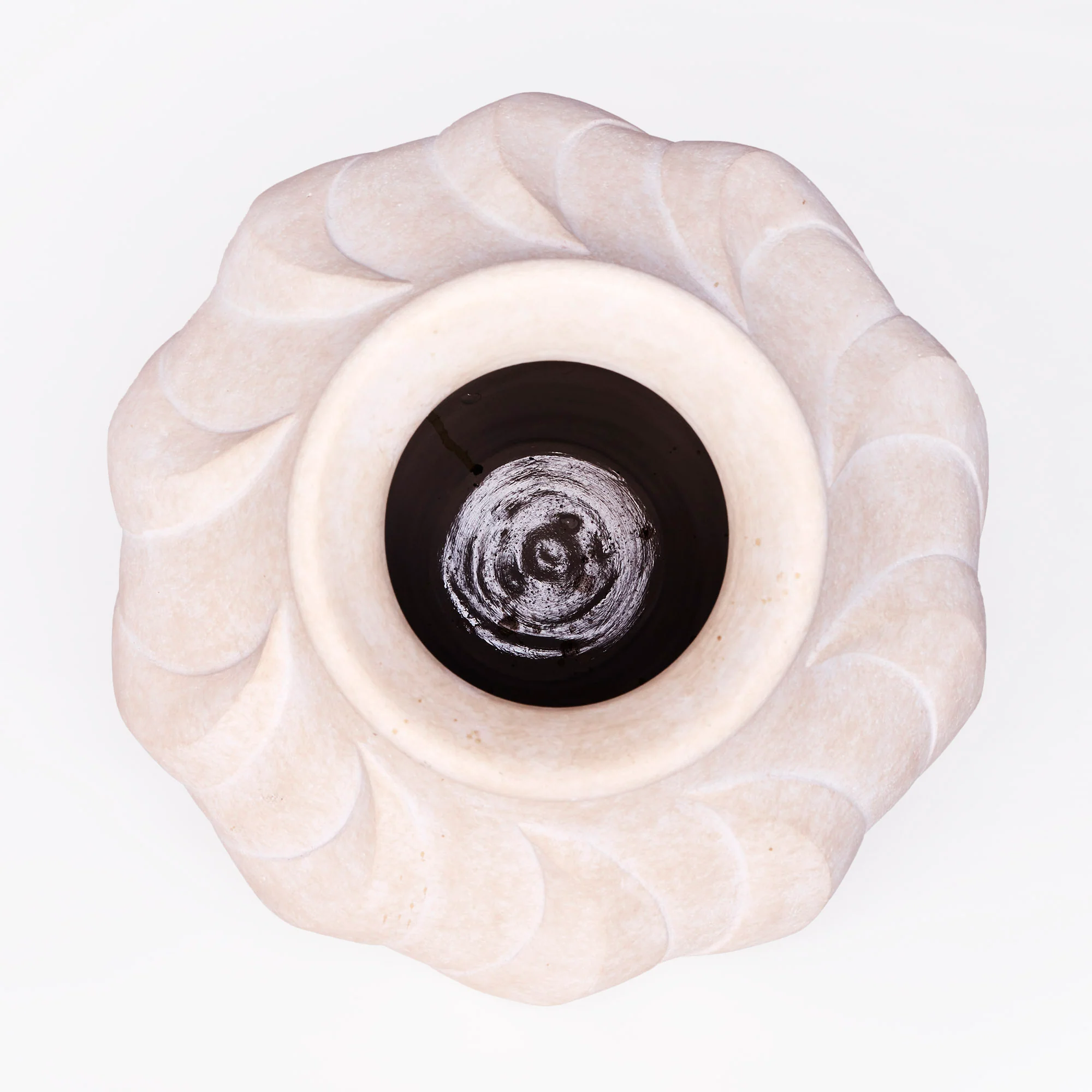 Wazon SWIRL biała ceramika - Image 4