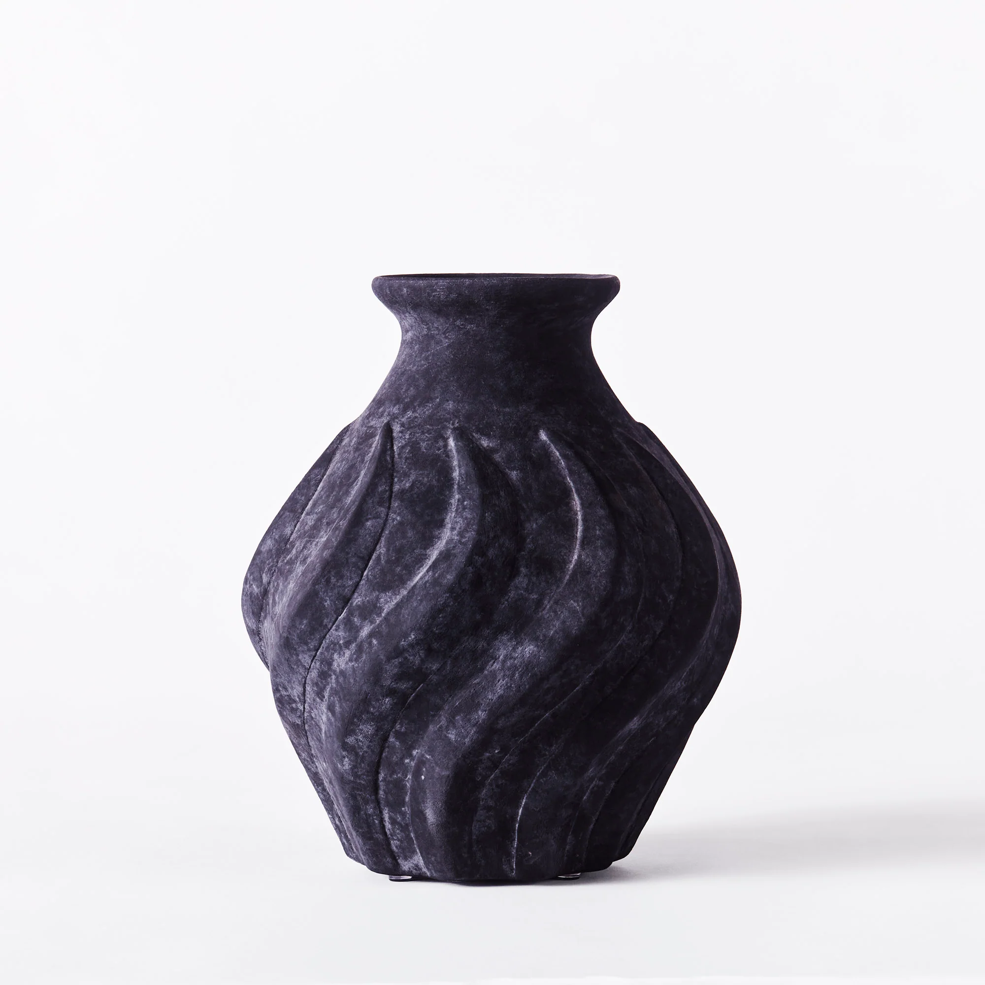 Wazon SWIRL czarna ceramika - Image 7