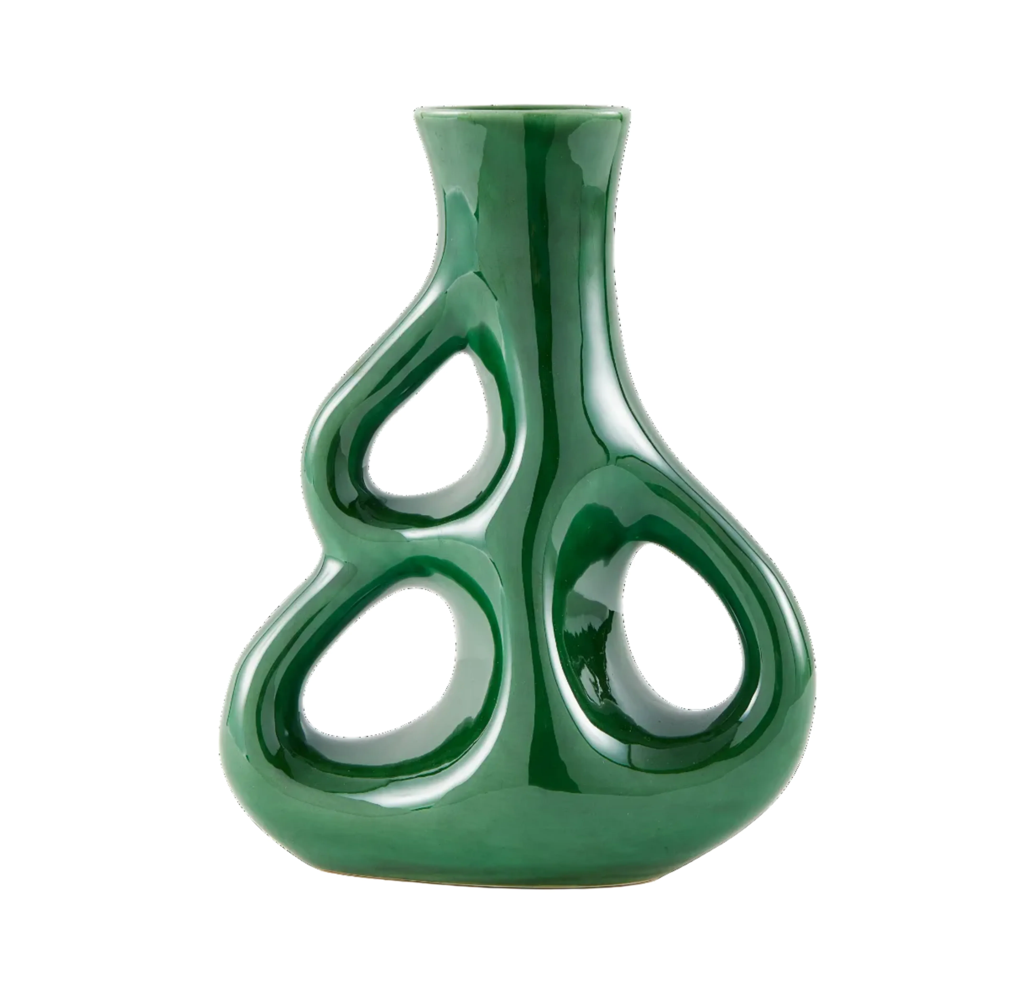 Wazon THREE EARS ciemnozielony