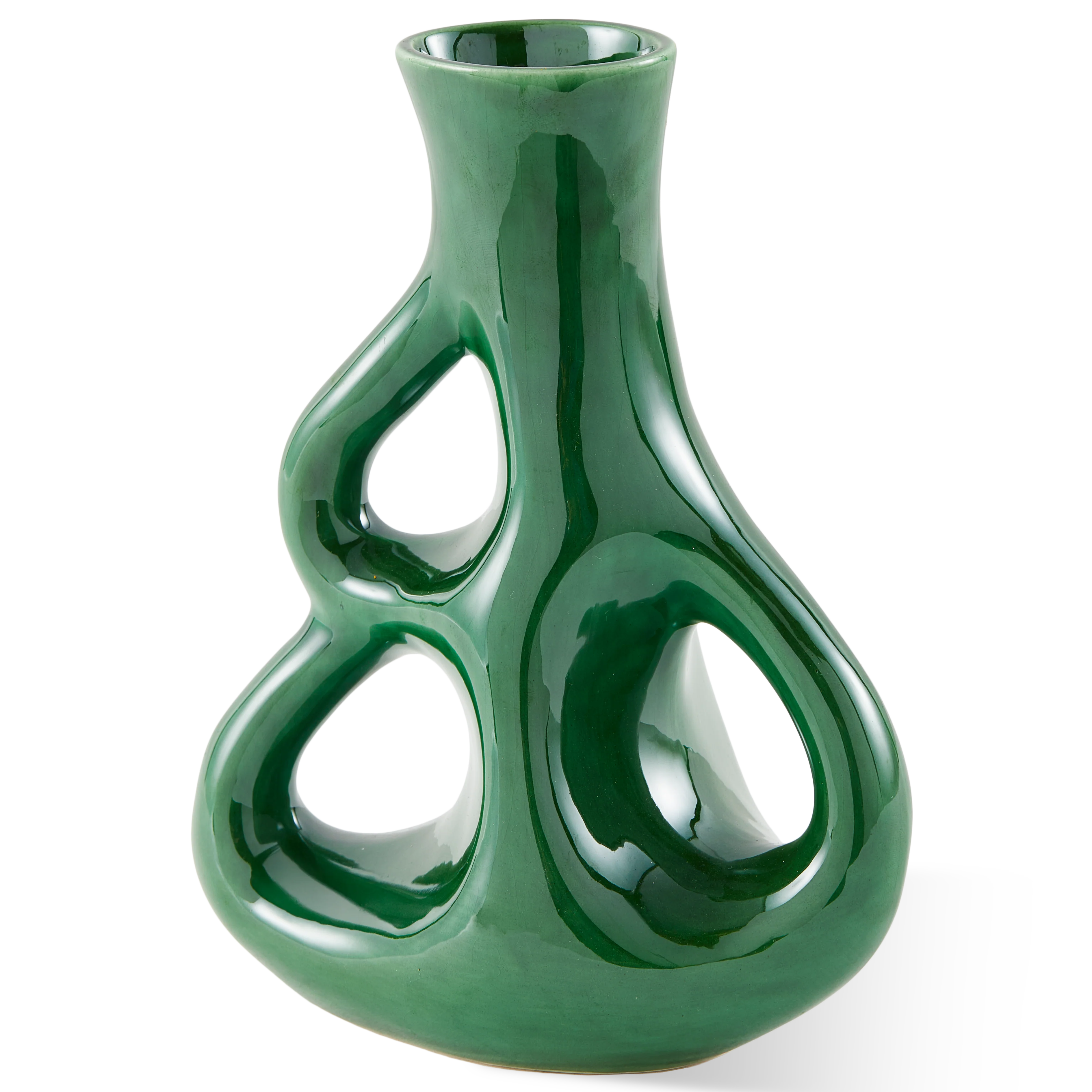 Wazon THREE EARS ciemnozielony - Image 3