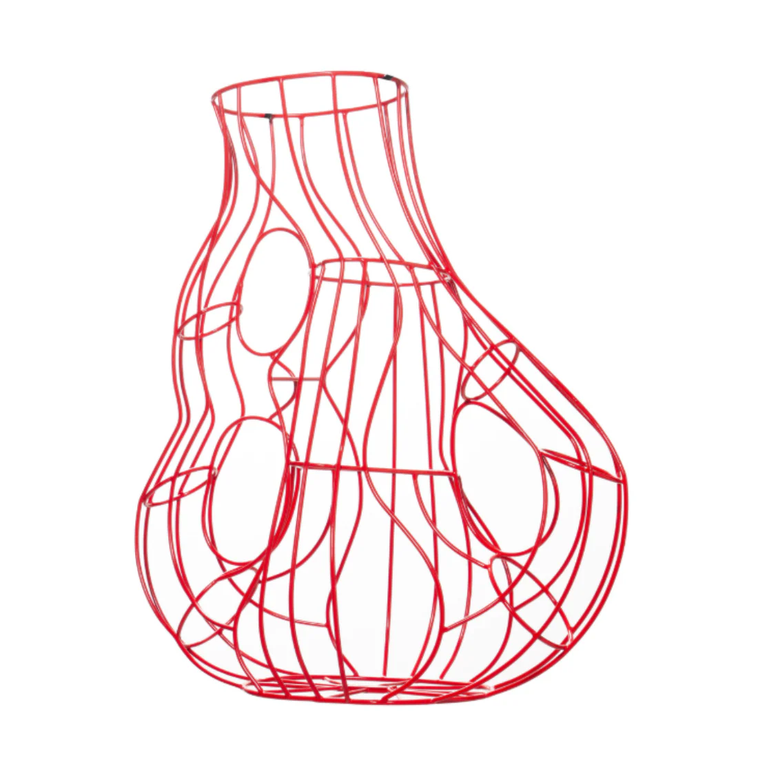 Wazon THREE EARS FRAME koralowy czerwony - Image 6