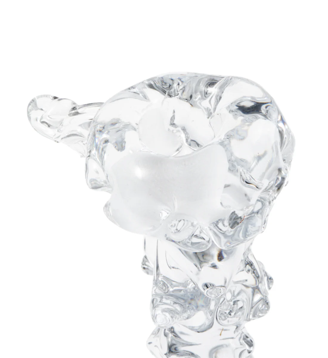 Świecznik GLASS DRIP transparentny - Image 4