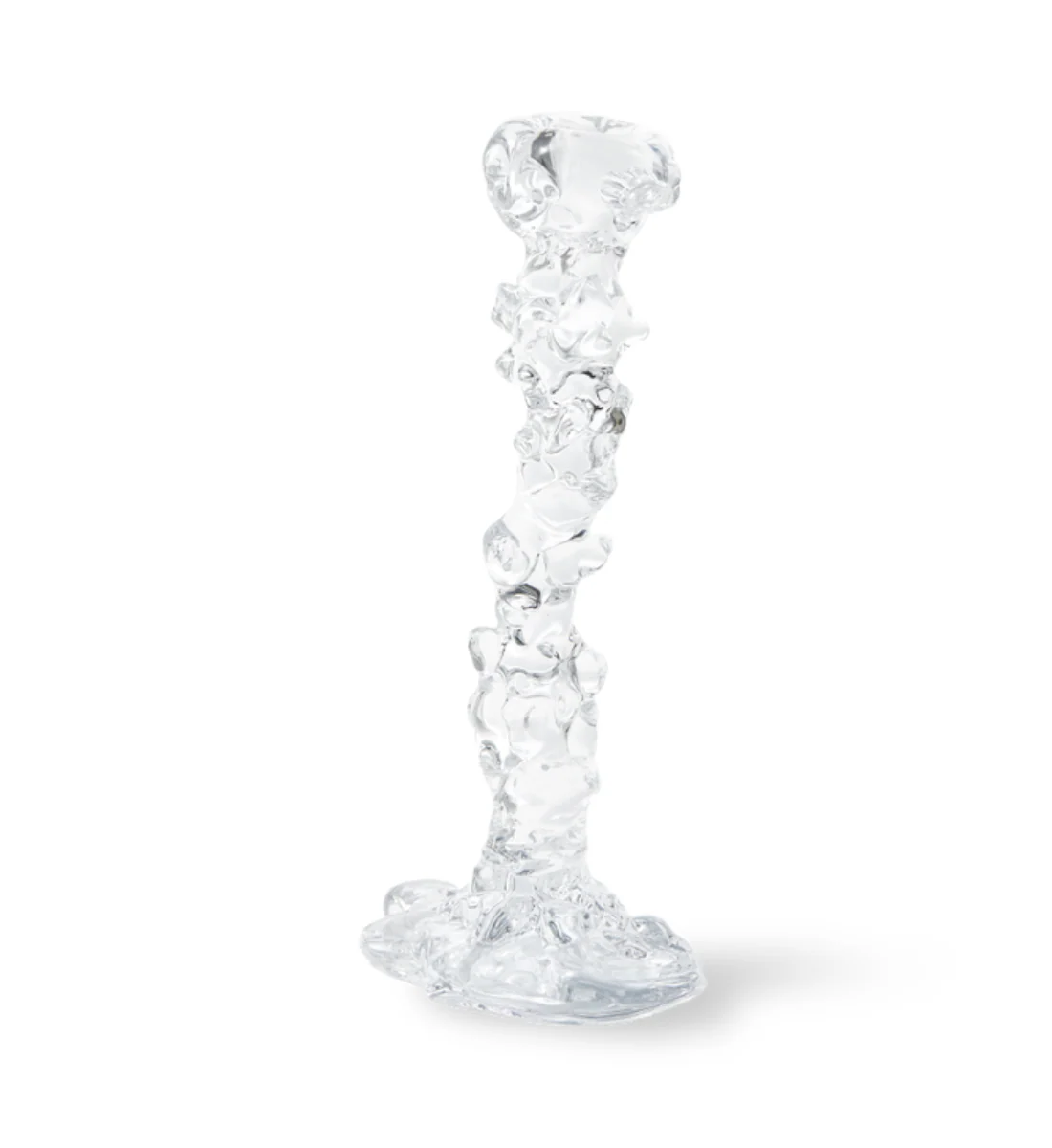 Świecznik GLASS DRIP transparentny - Image 6