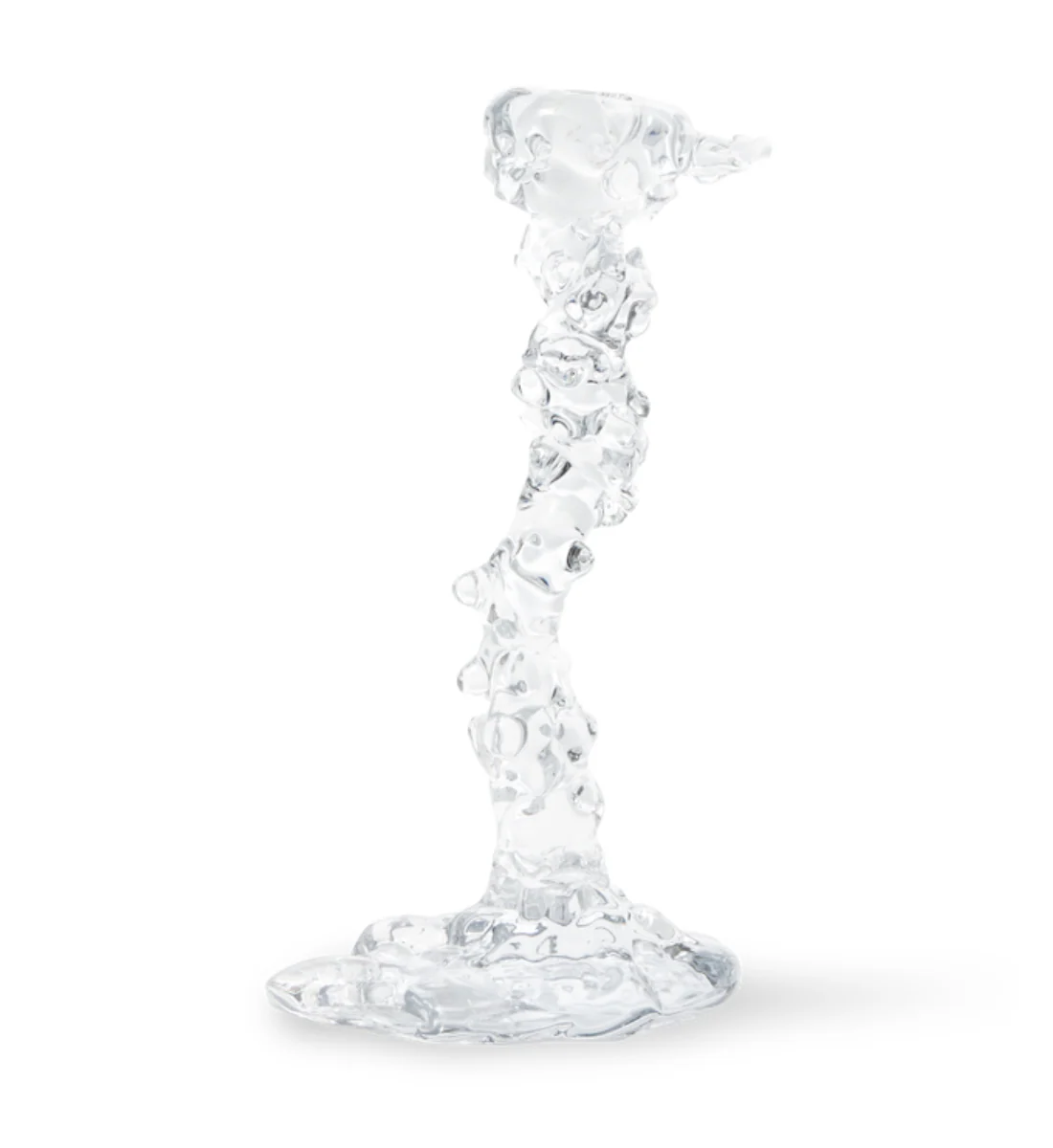 Świecznik GLASS DRIP transparentny - Image 9