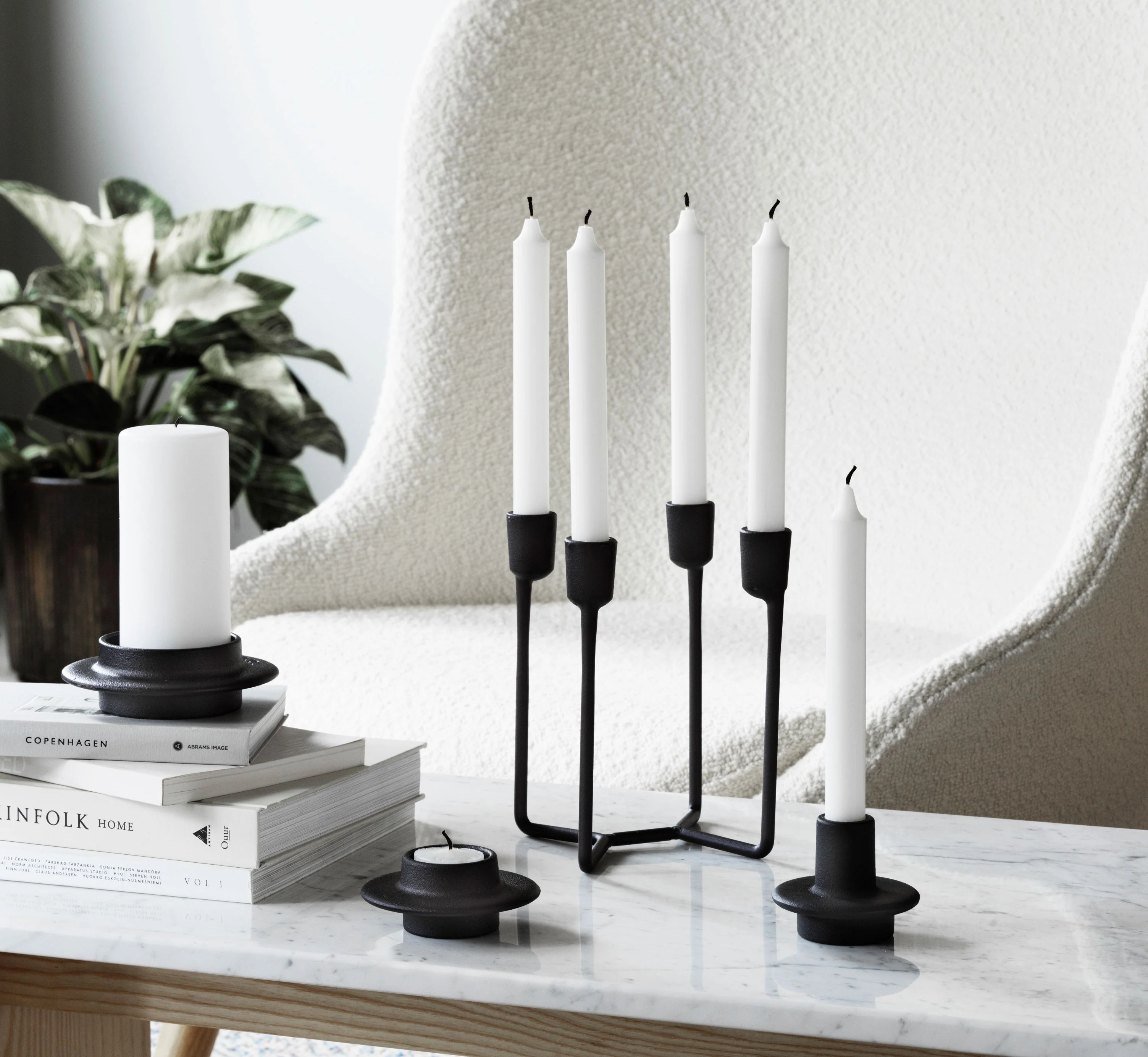 Świecznik HEIMA TEALIGHT czarne żeliwo - Image 10