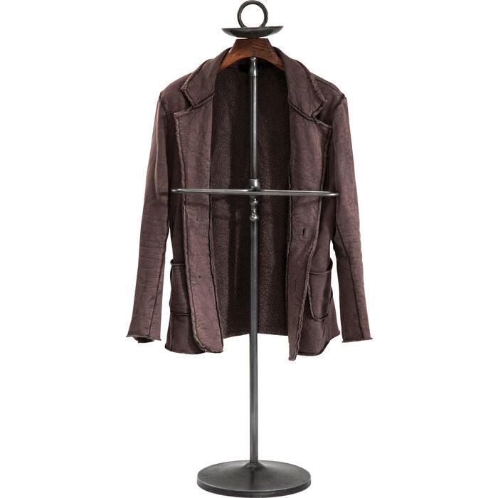 Wieszak retro COSMOPOLITAN stal z drewnem mango - Image 8