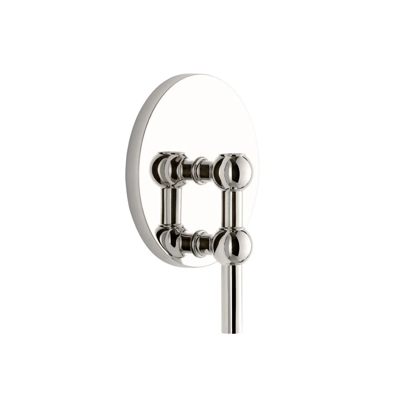Świecznik ścienny STOFF NAGEL chrom