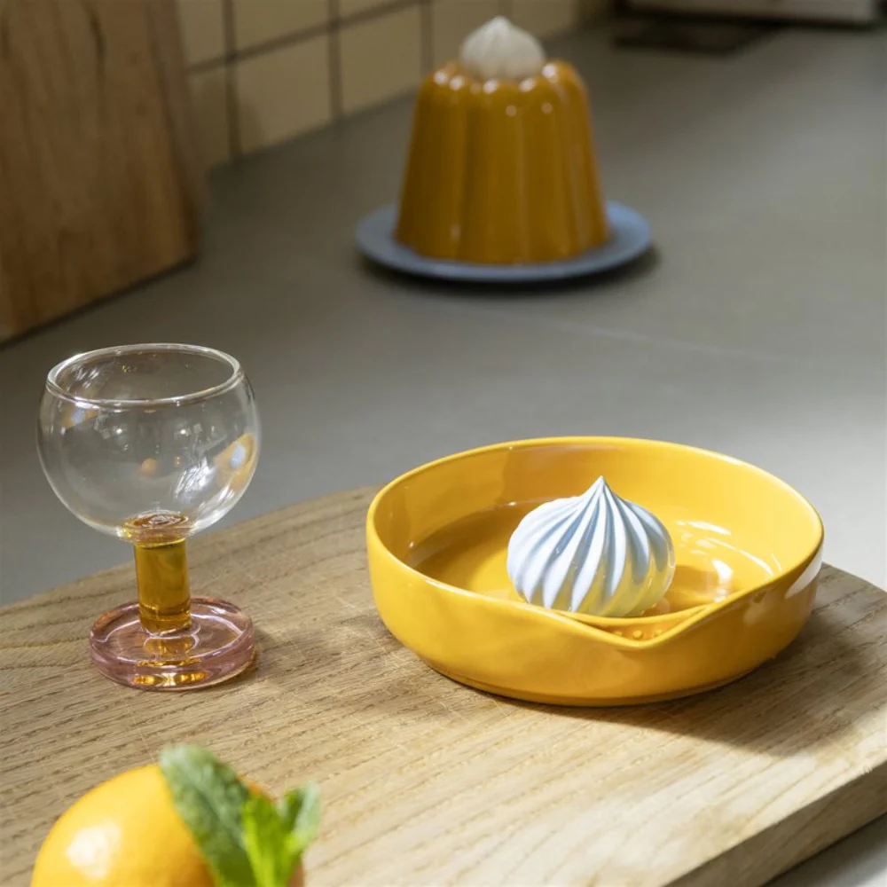 Wyciskarka do cytrusów PUDDING pomarańczowy z błękitnym - Image 2