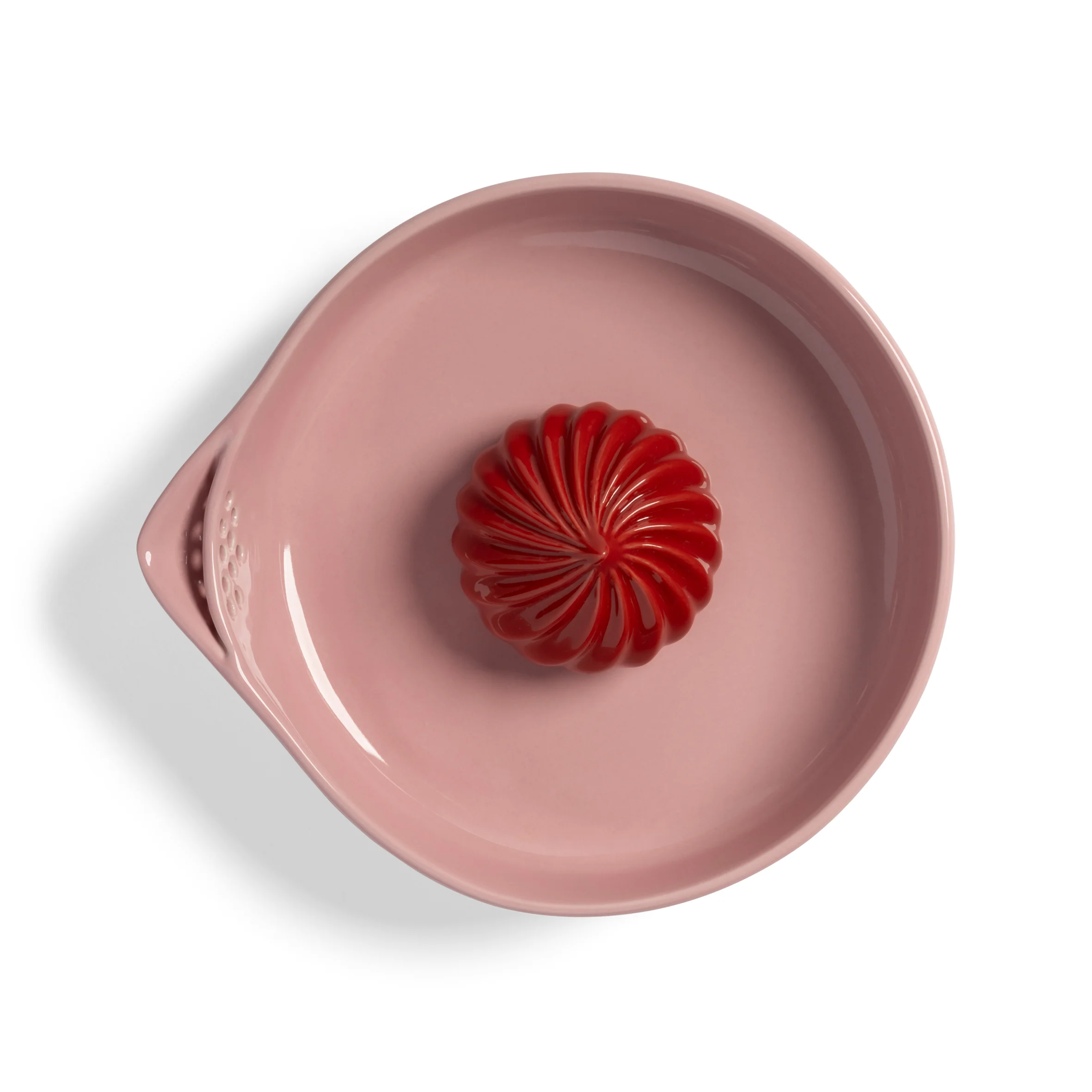 Wyciskarka do cytrusów PUDDING różowy z czerwonym - Image 4