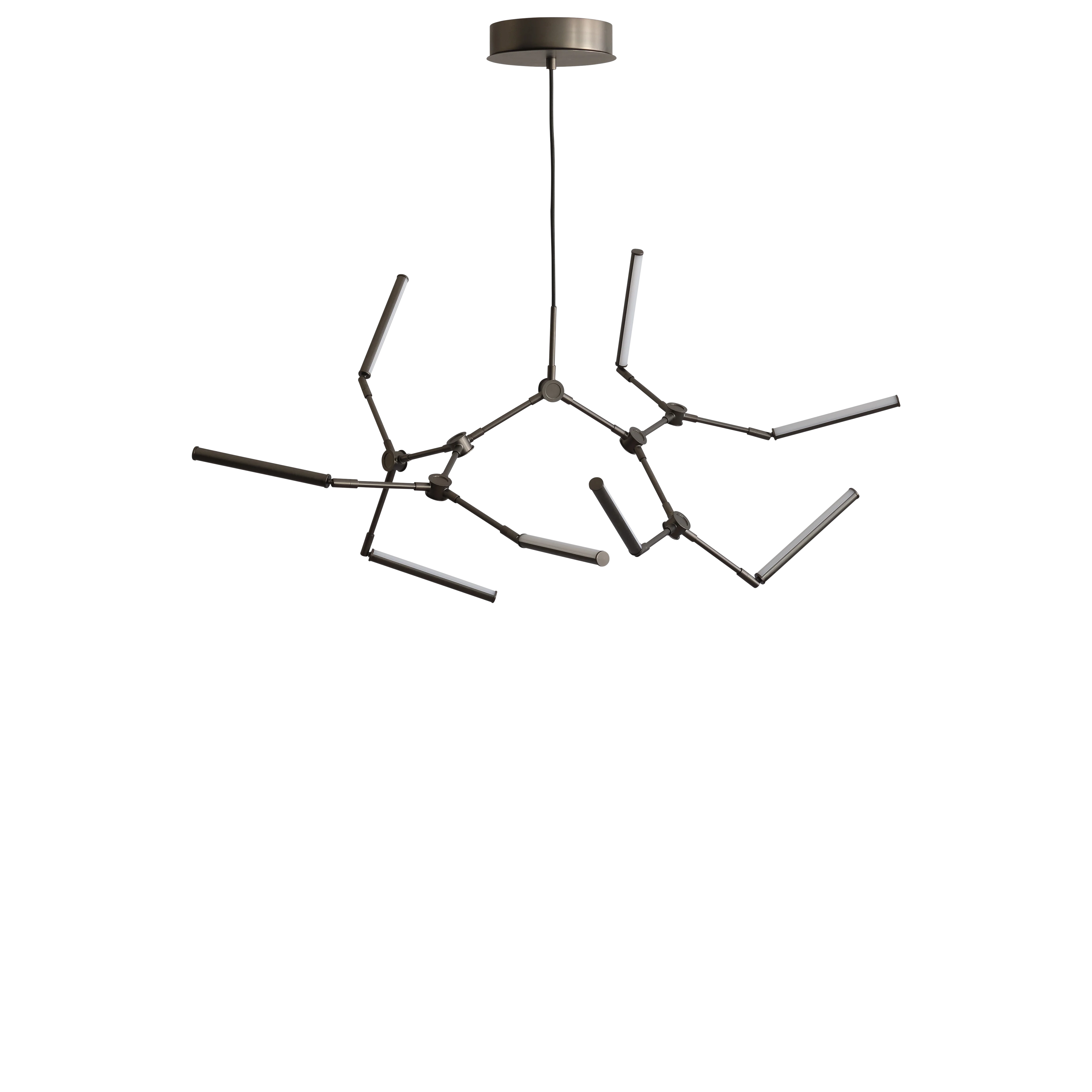 Żyrandol STICK brązowy - Image 4