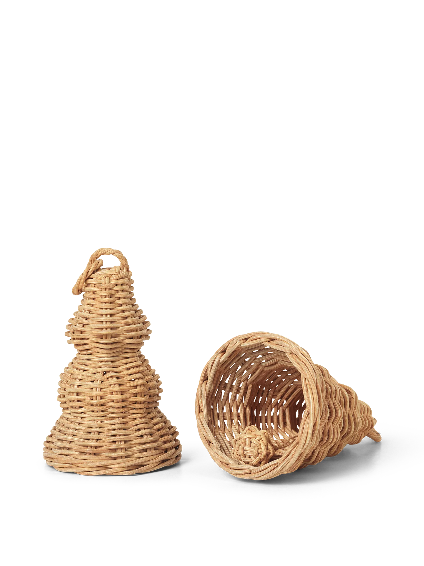 Zestaw bombek BRAIDED BELL pleciony rattan - Image 4