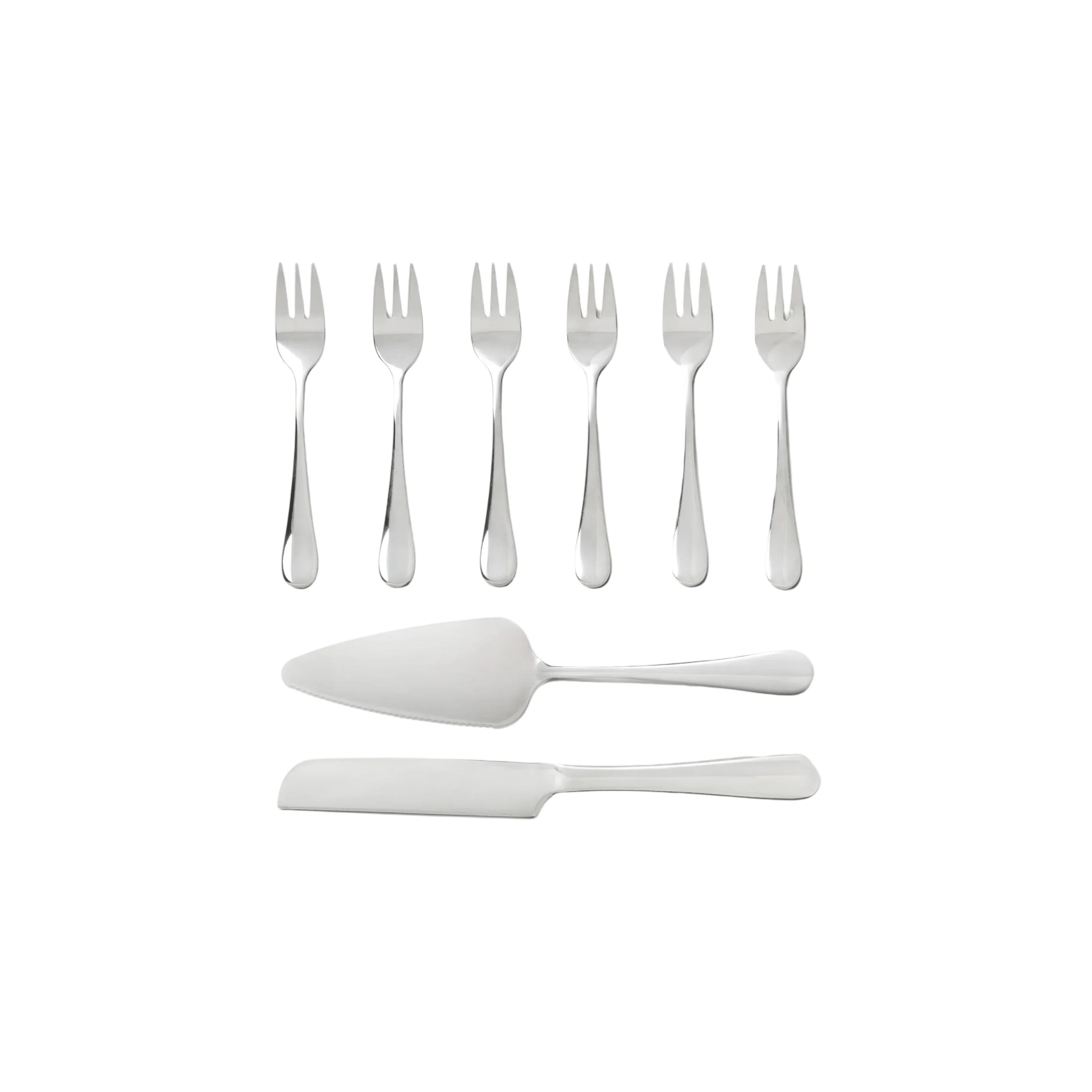 Zestaw do serwowania ciast CAKE TOOLS beżowy - Image 4