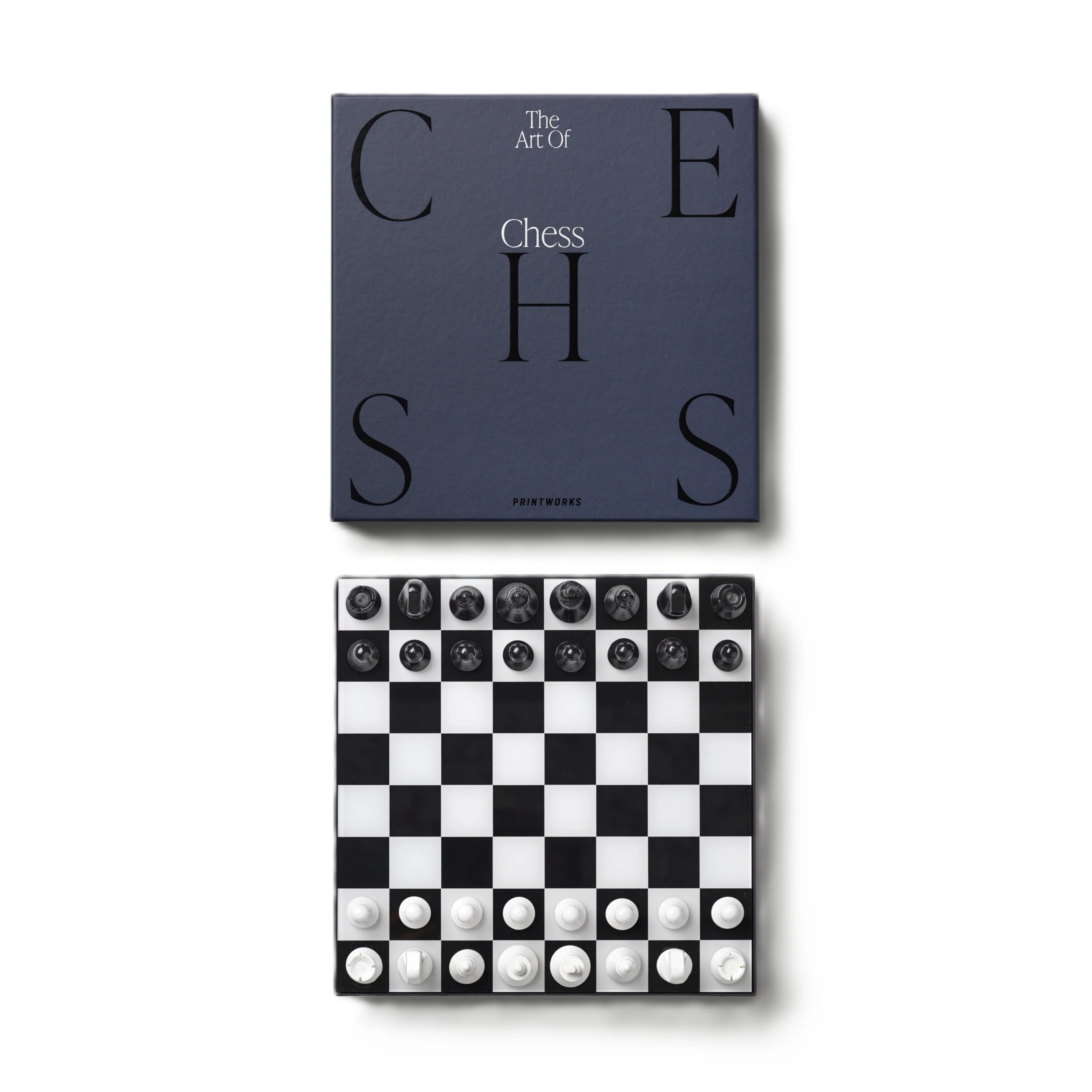 Zestaw do gry w szachy ART OF CHESS granatowy