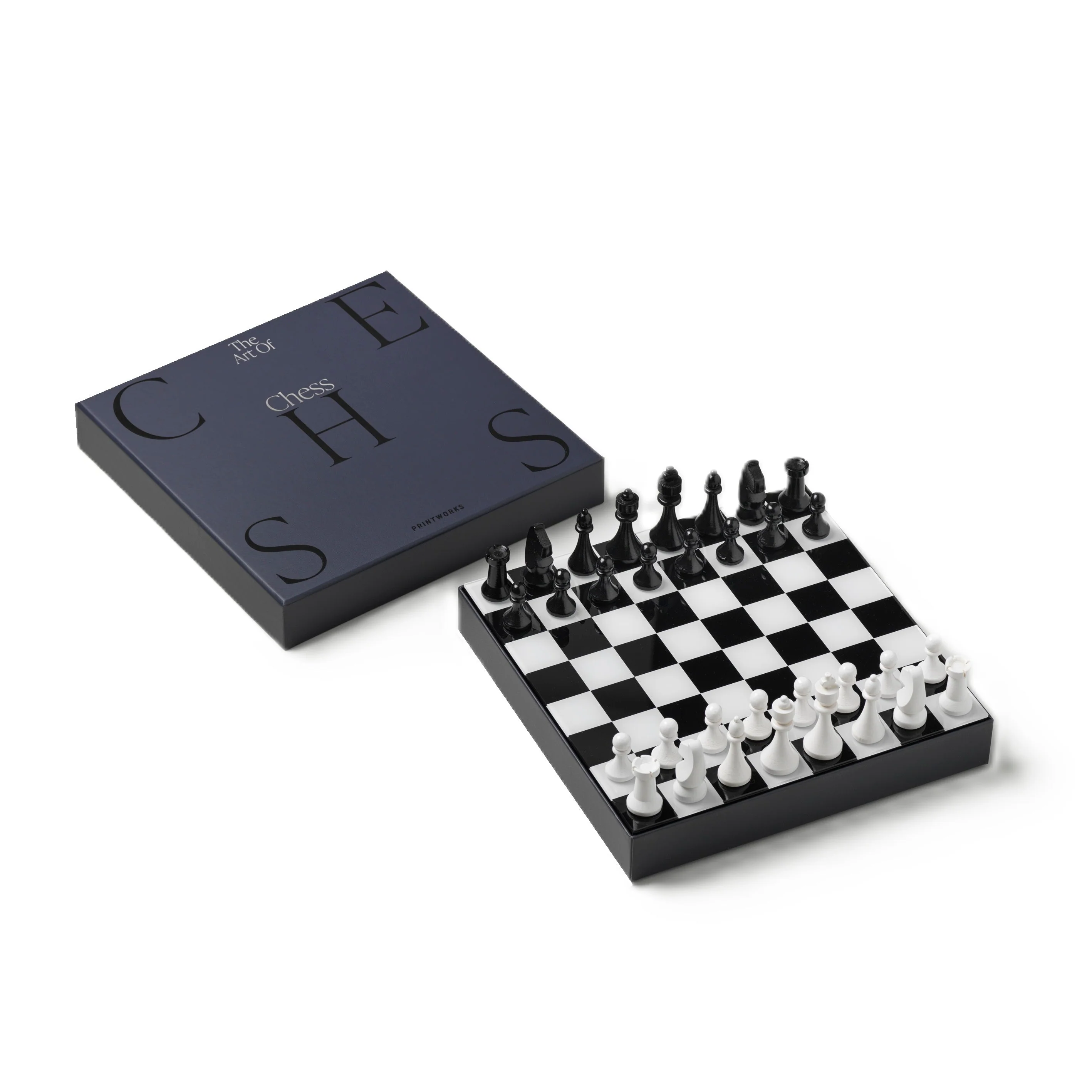 Zestaw do gry w szachy ART OF CHESS granatowy - Image 5