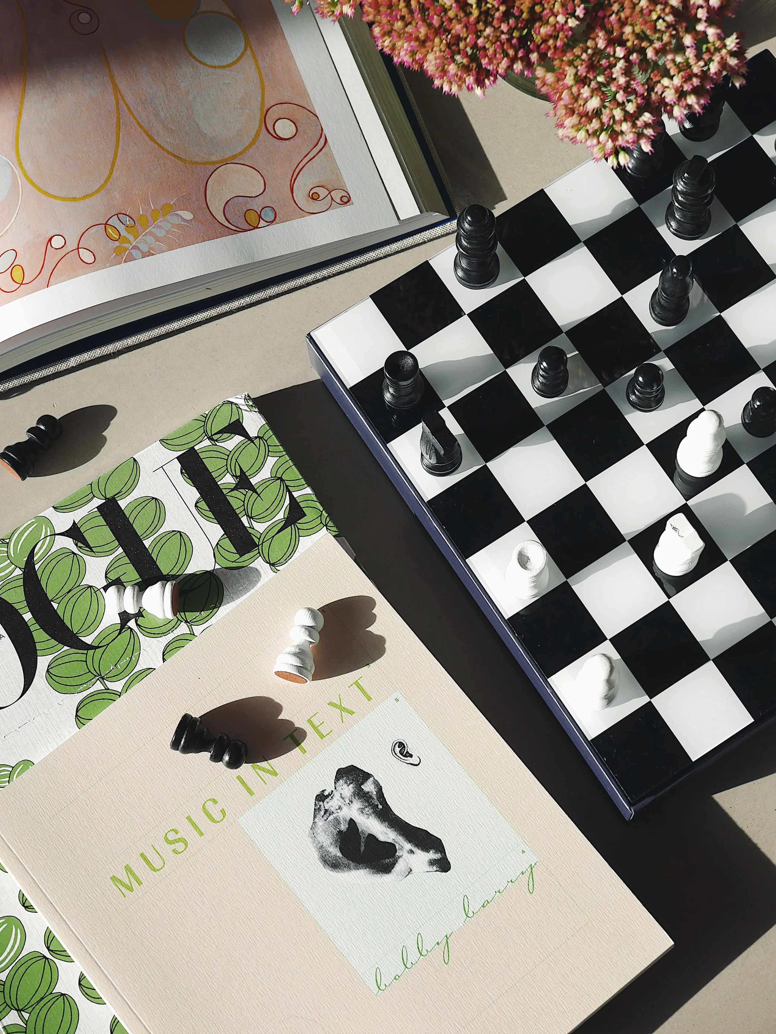 Zestaw do gry w szachy ART OF CHESS granatowy - Image 6