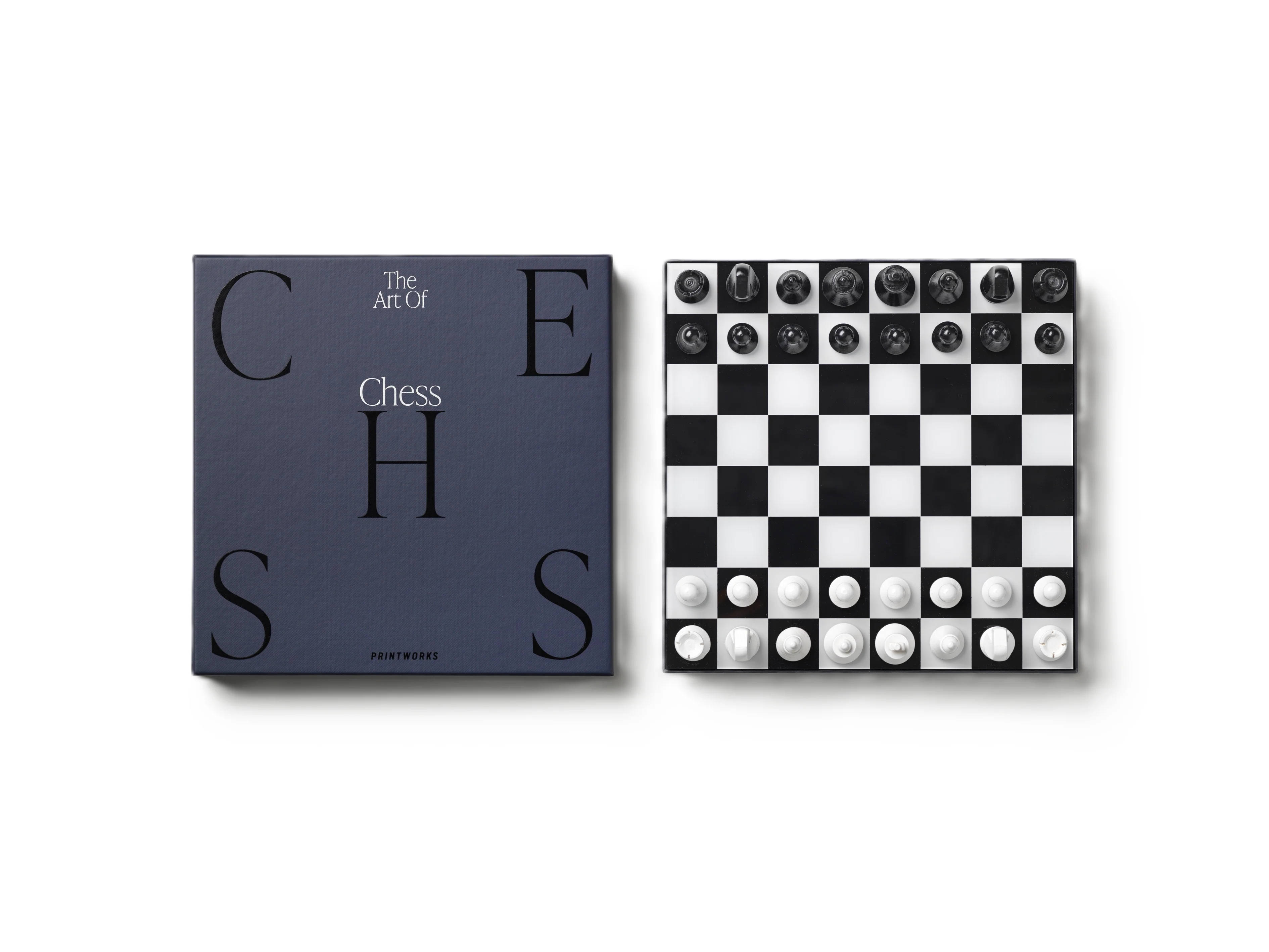Zestaw do gry w szachy ART OF CHESS granatowy - Image 8