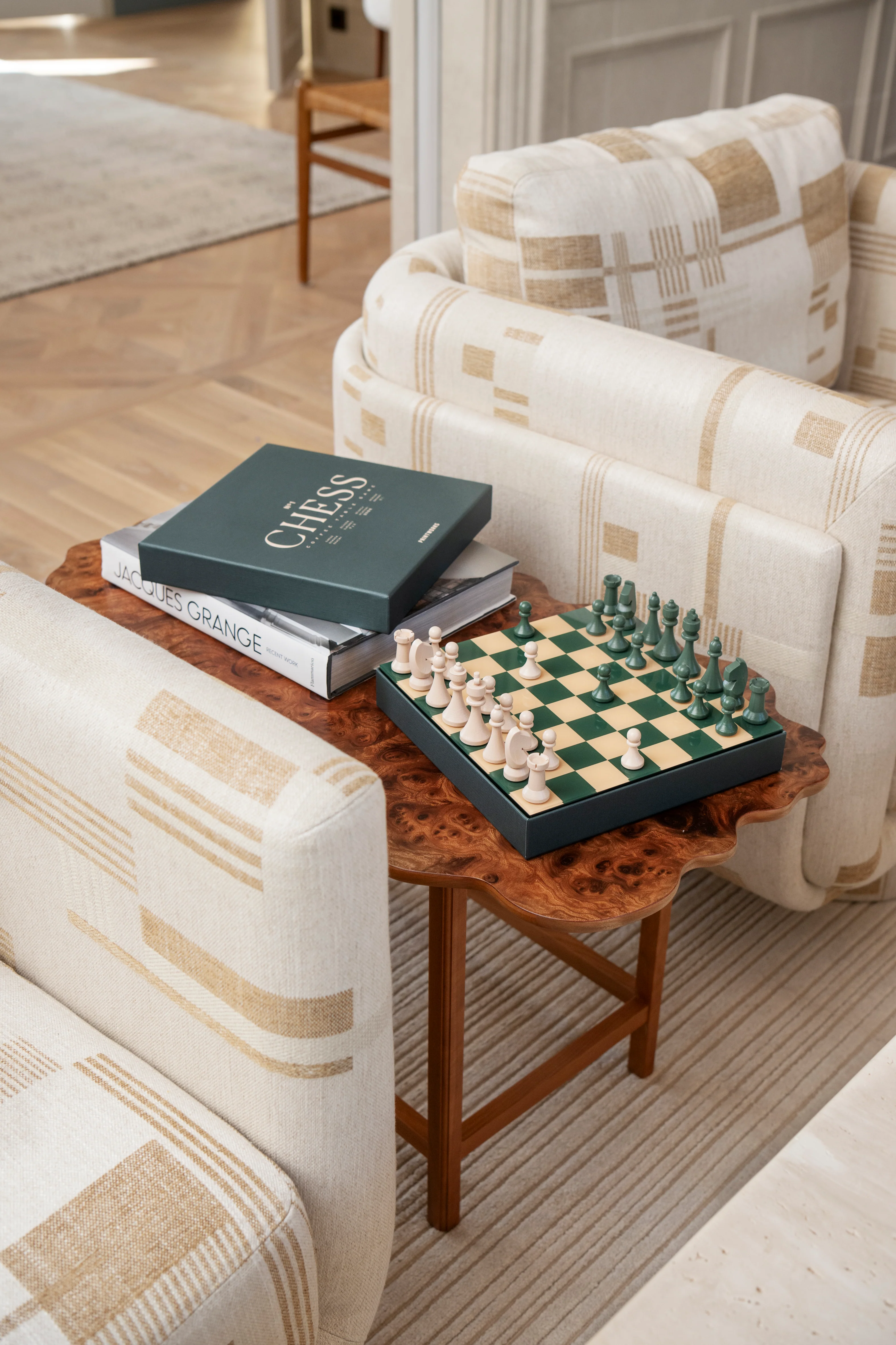Zestaw do gry w szachy CHESS CLASSIC zielony - Image 3